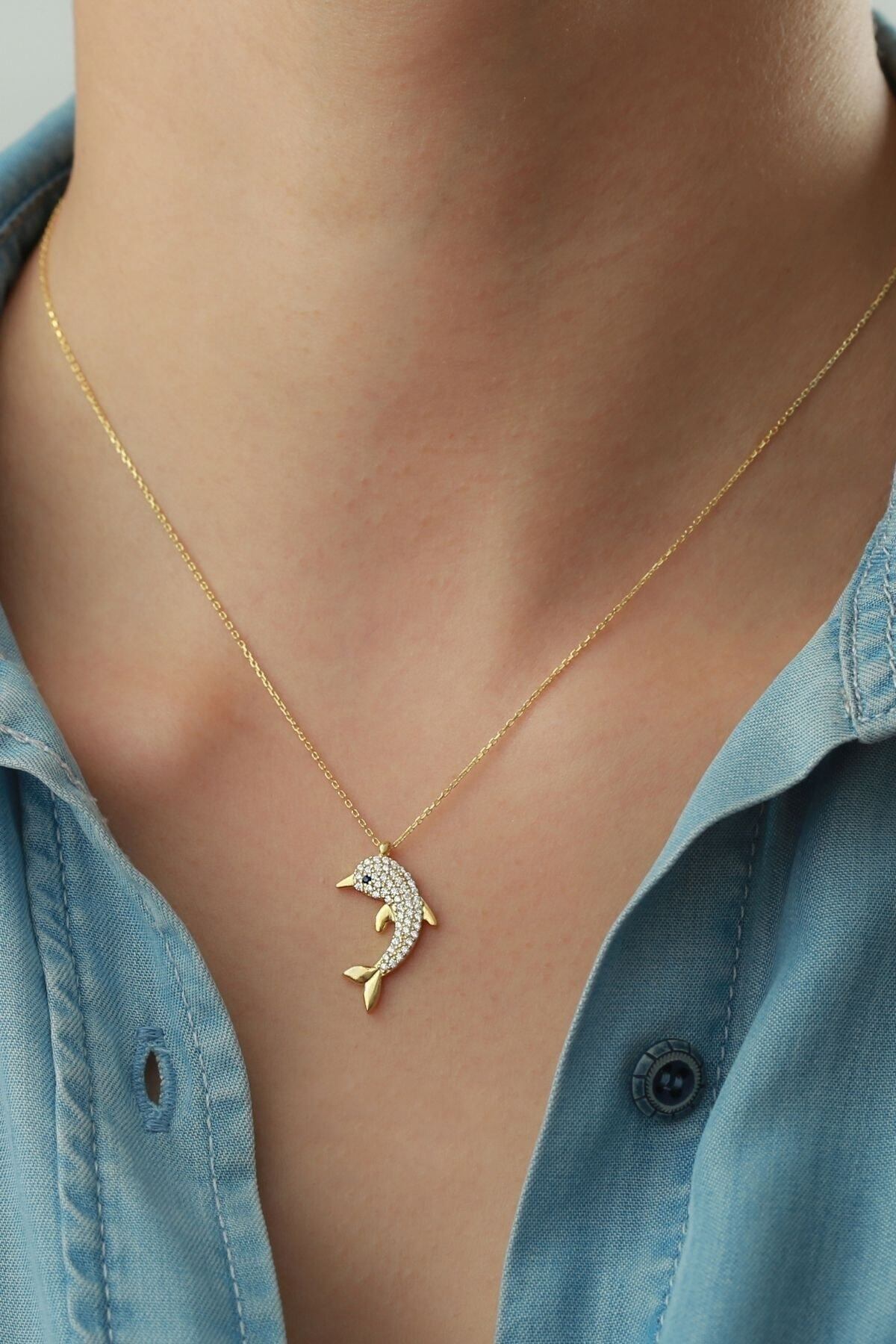 Gümüş Yunus Kolye