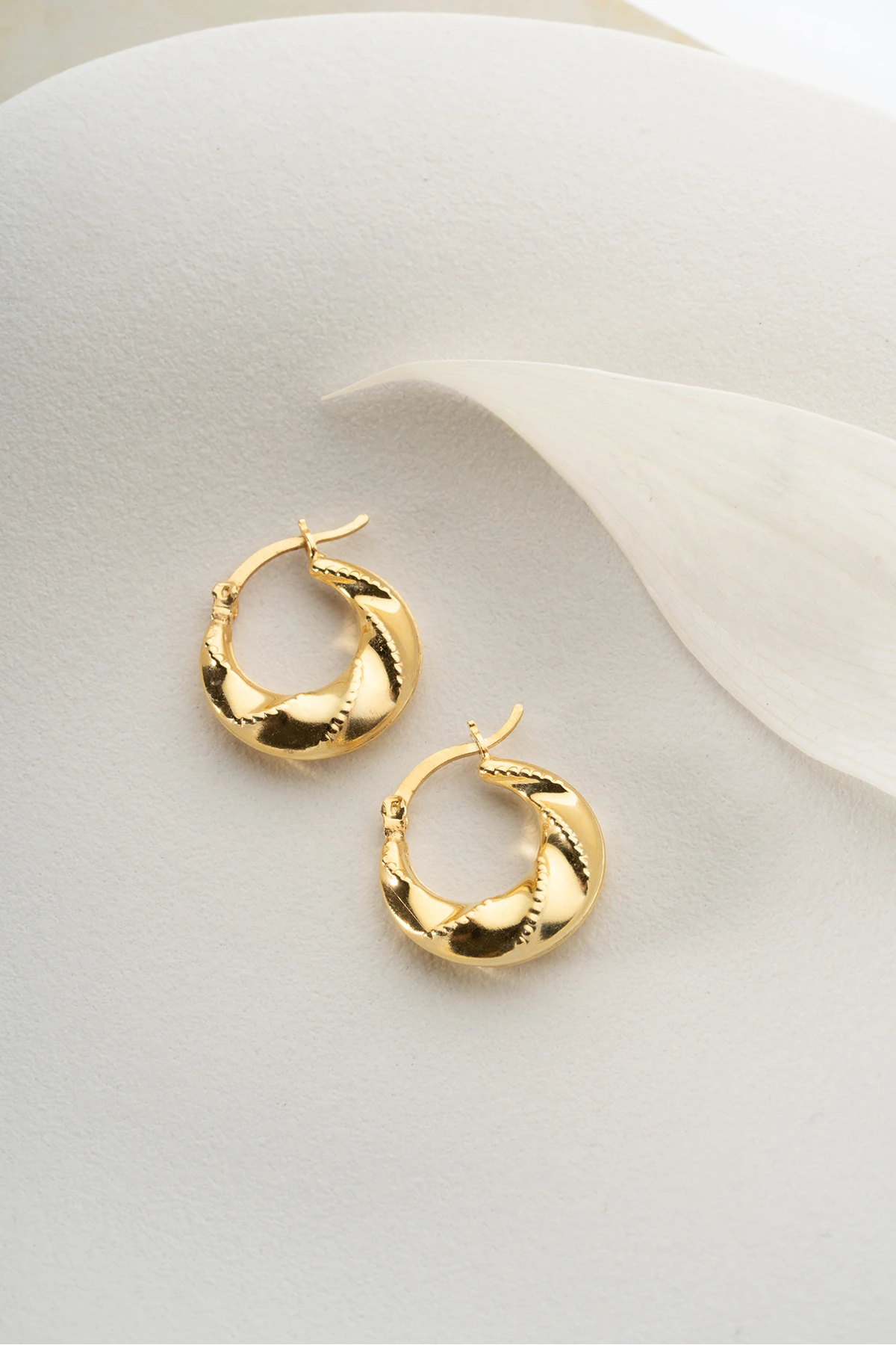 Gümüş Trend Küpe