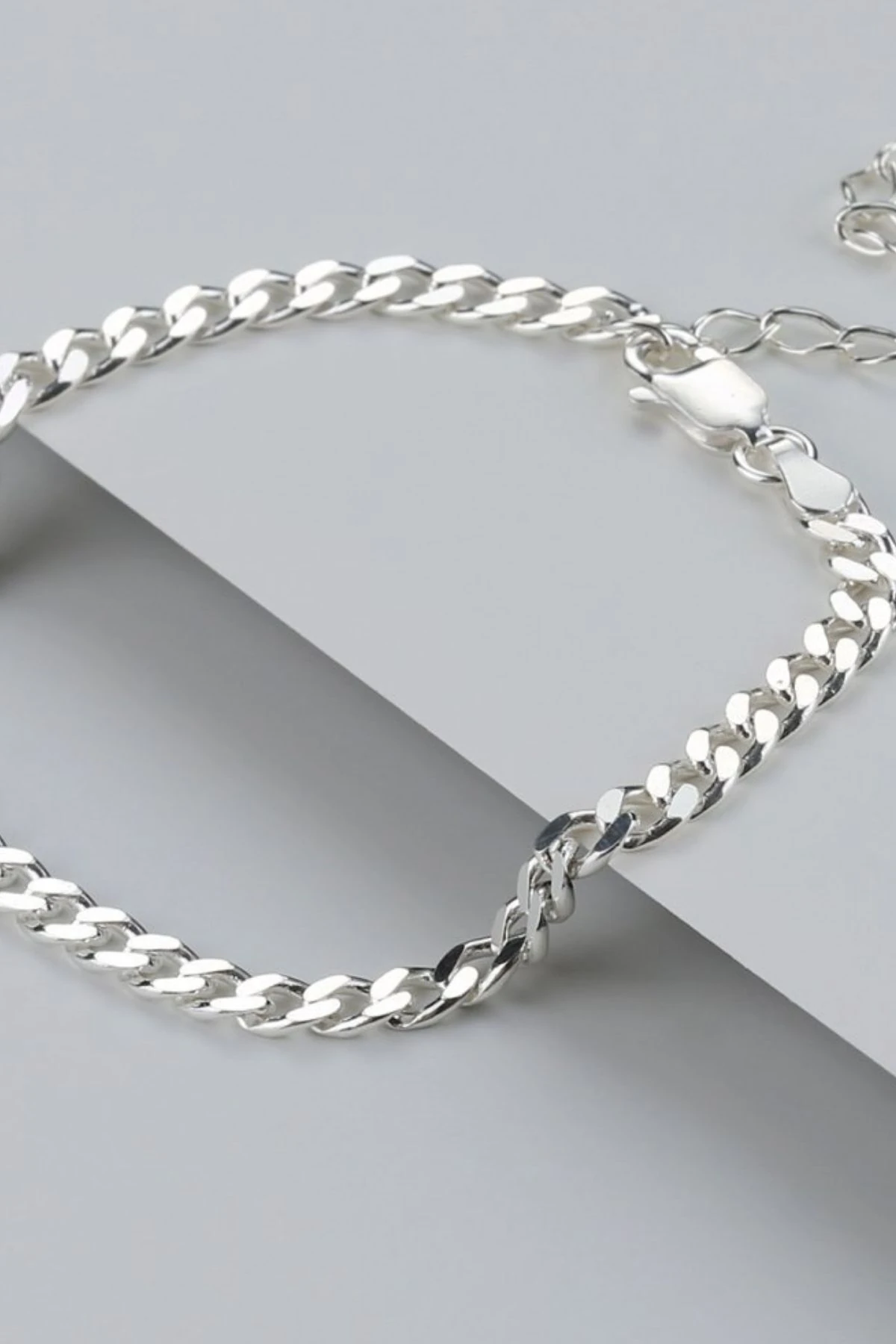 Gümüş Gurmet Zincir Bileklik