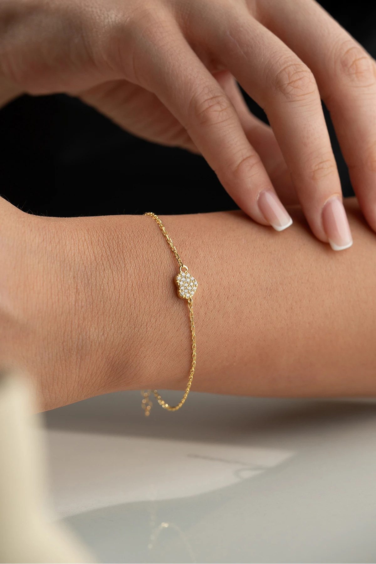 Gümüş Kalpli Bileklik