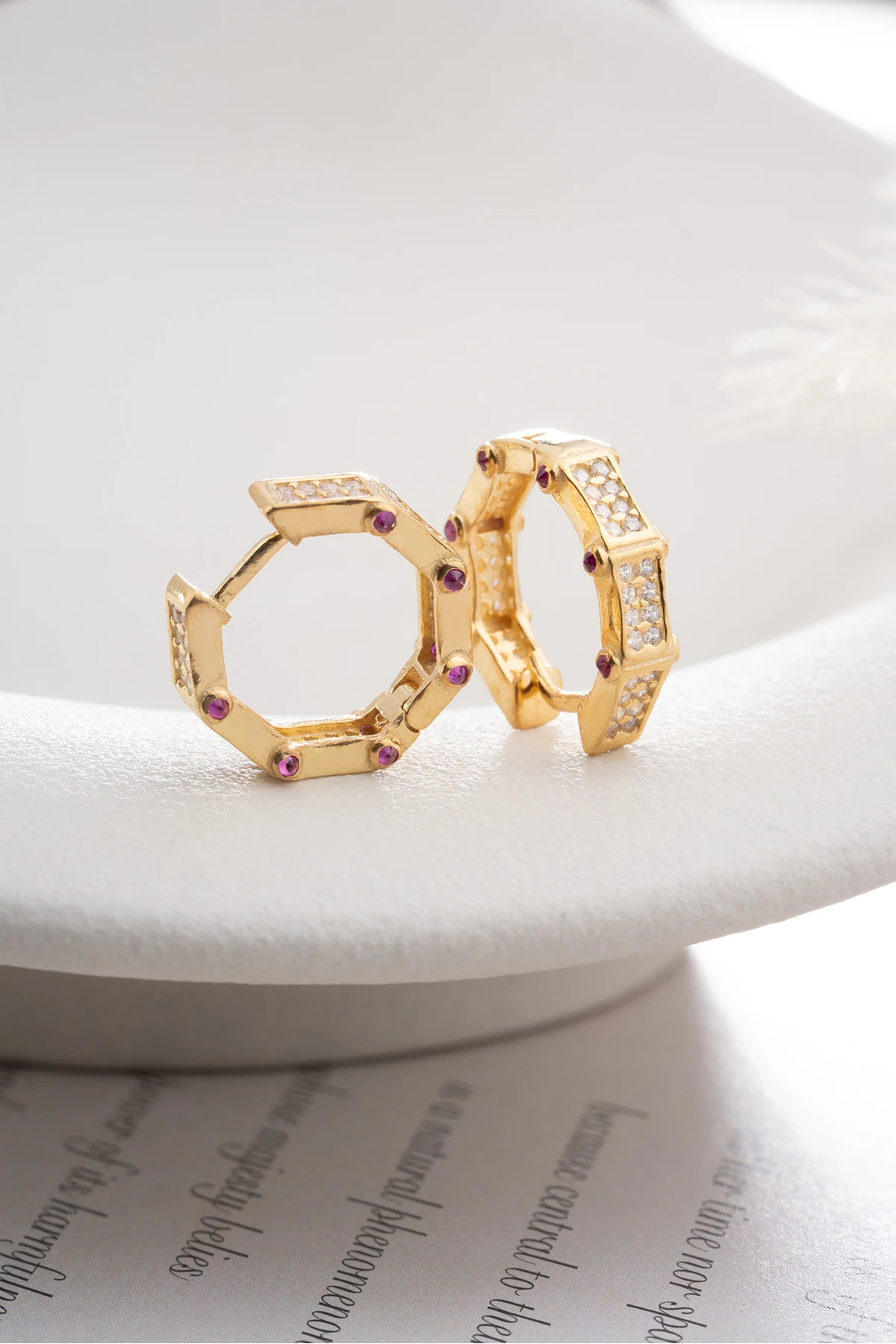 Gümüş Trend Model Küpe