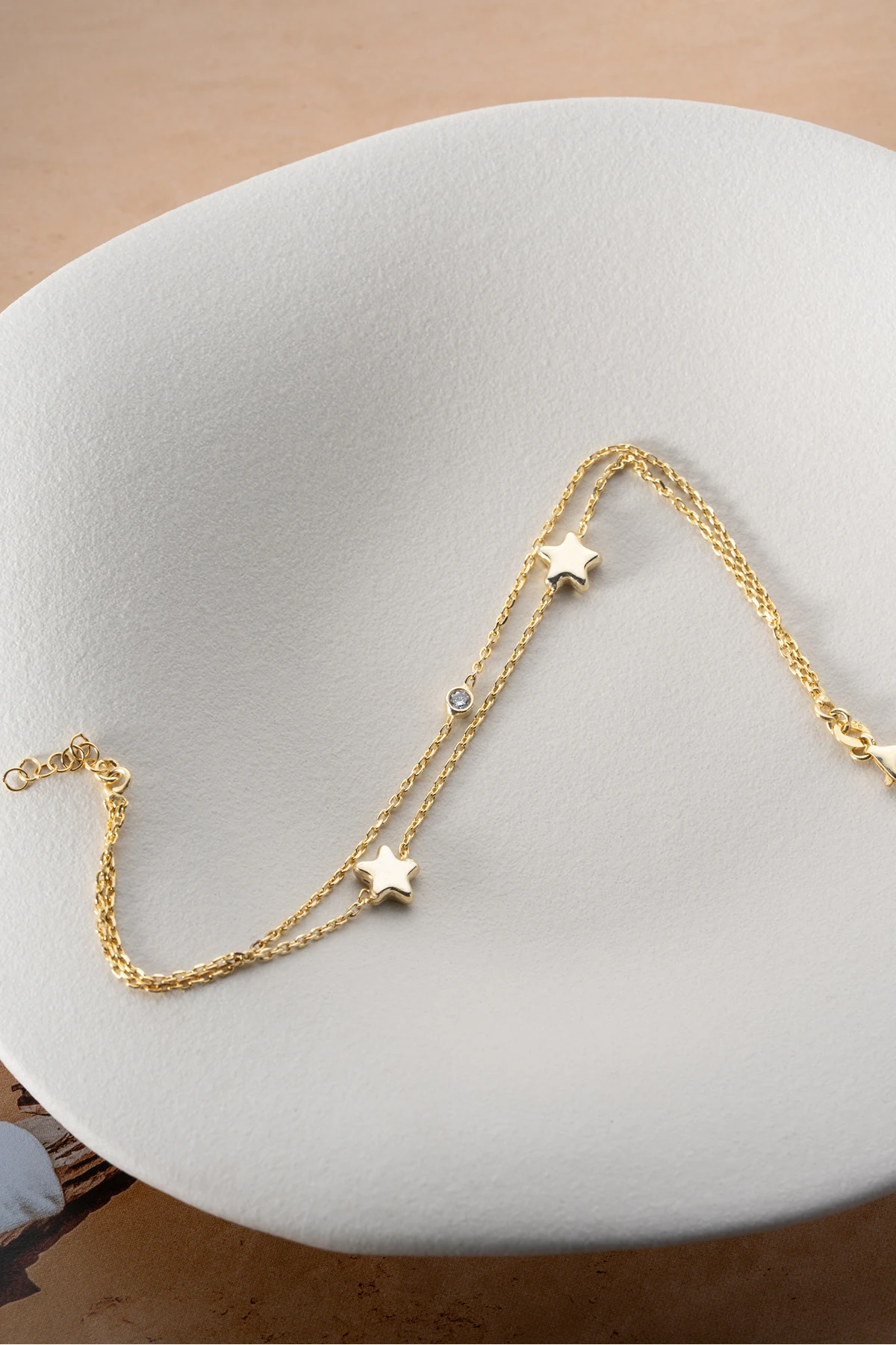 Gümüş Yıldız Model Bileklik