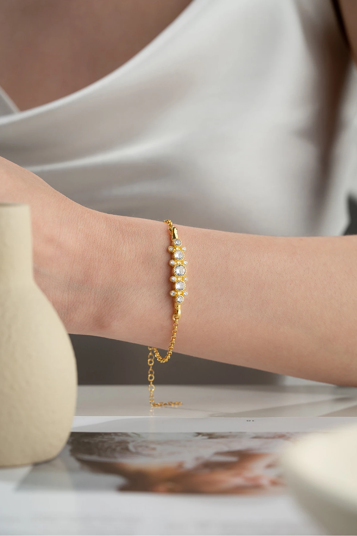 Gümüş Trend Model Bileklik