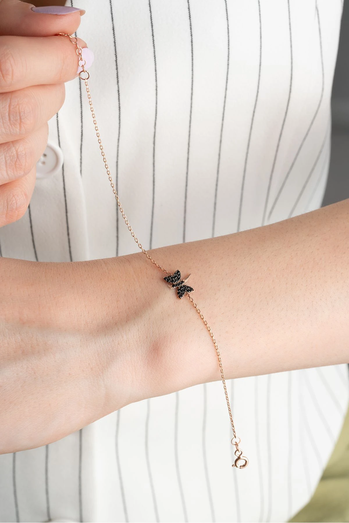 Gümüş Yusufçuk Bileklik