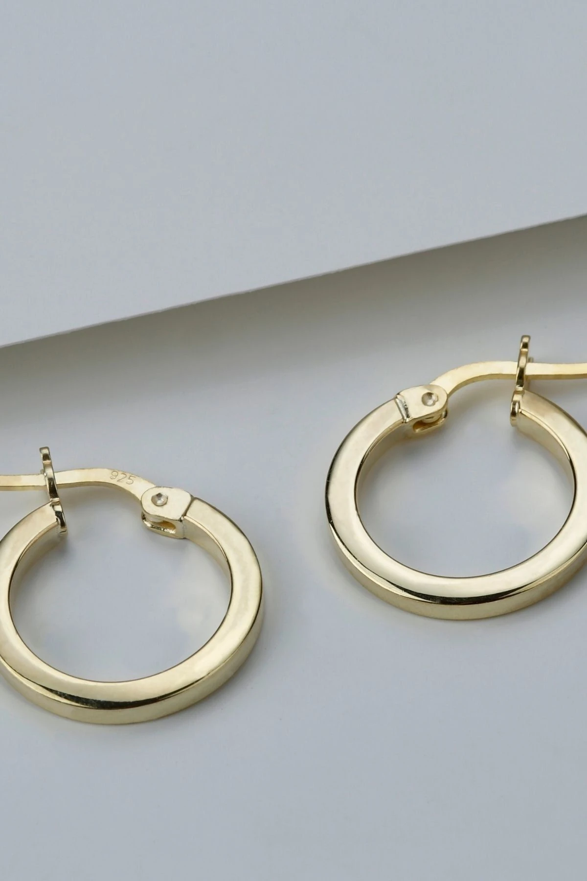 Gümüş Halka Küpe