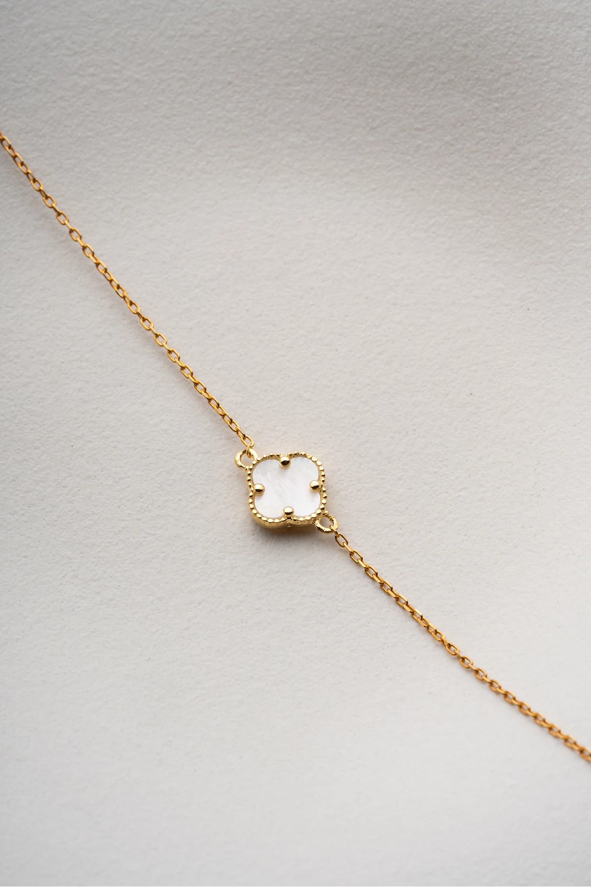 Gümüş Yonca Bileklik