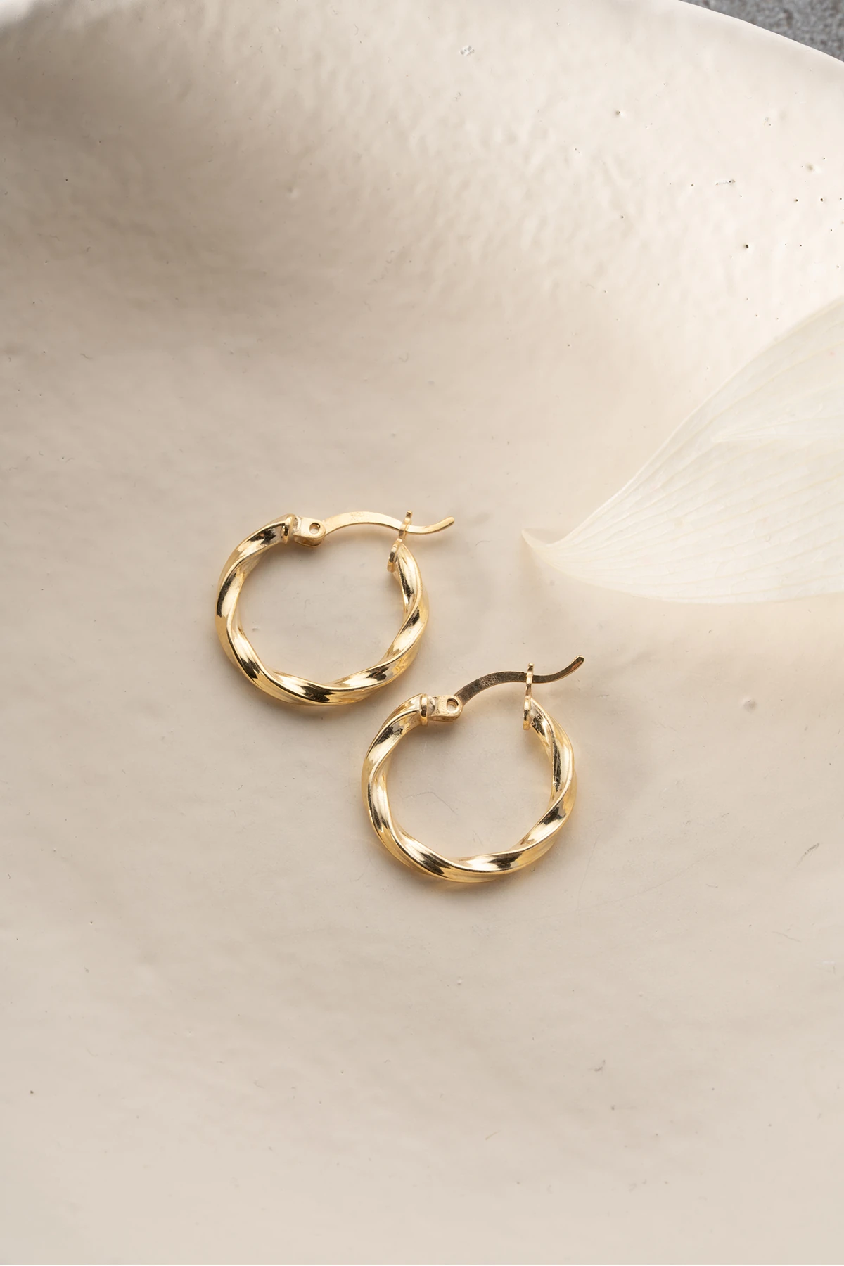 Gümüş Halka Model Küpe