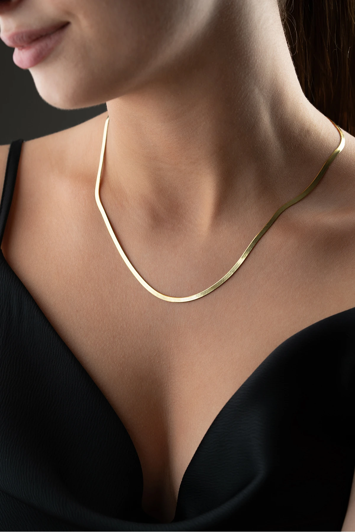 Gümüş italyan Model Kolye