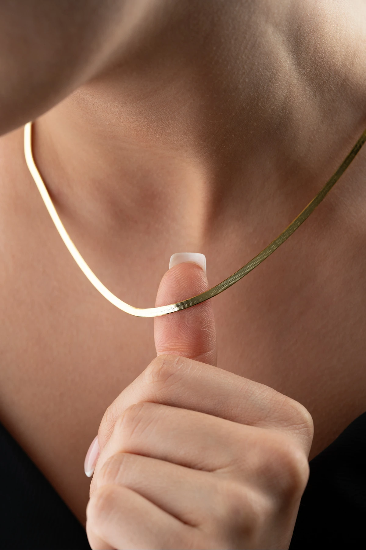 Gümüş italyan Model Kolye