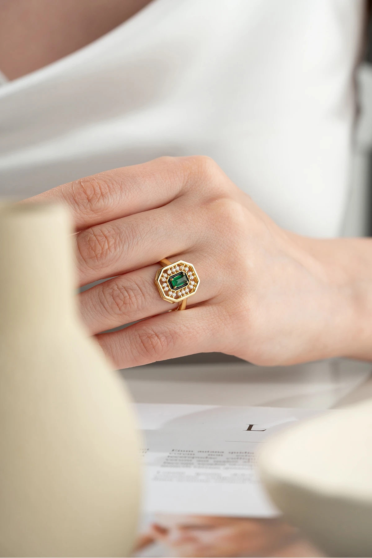 Gümüş Serenay Yüzük