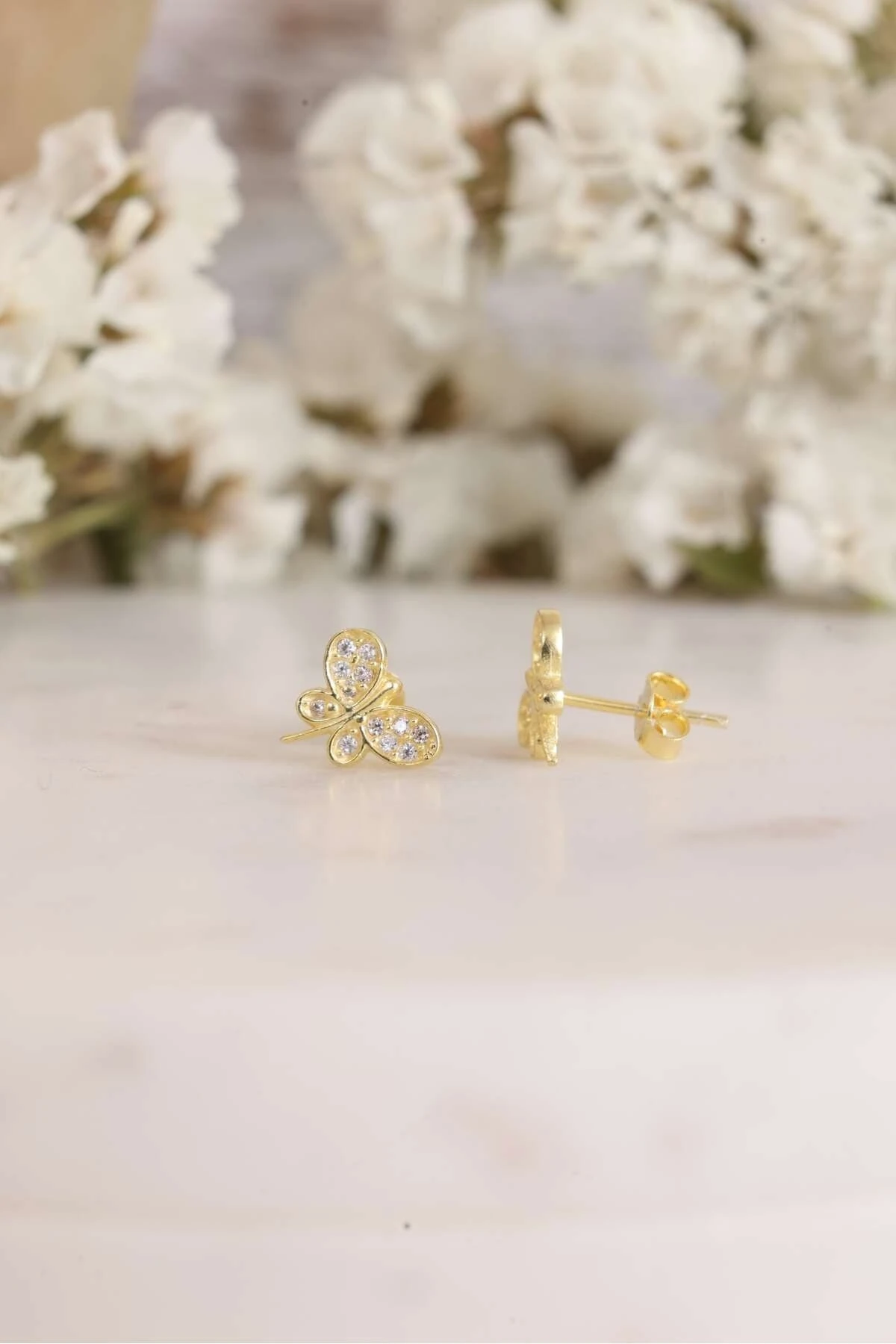 Gümüş Minik Yusufçuk Küpe