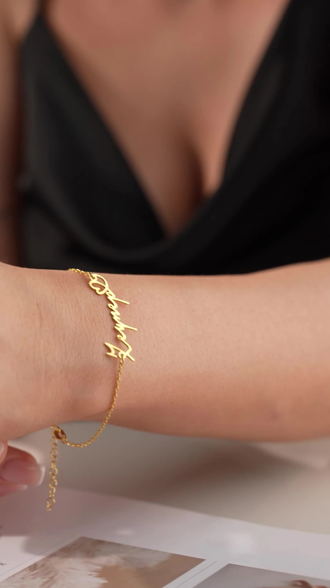 Gümüş Kişiye Özel Kalpli İsimli Bileklik