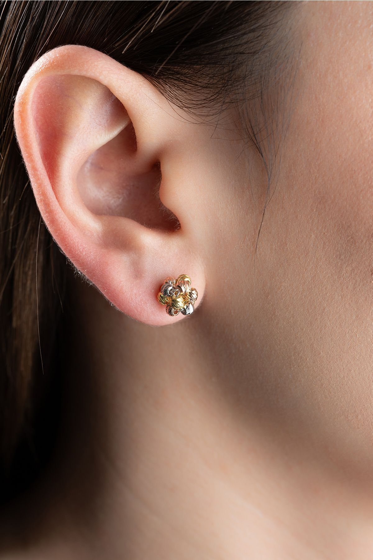 Dorika Gümüş Küpe