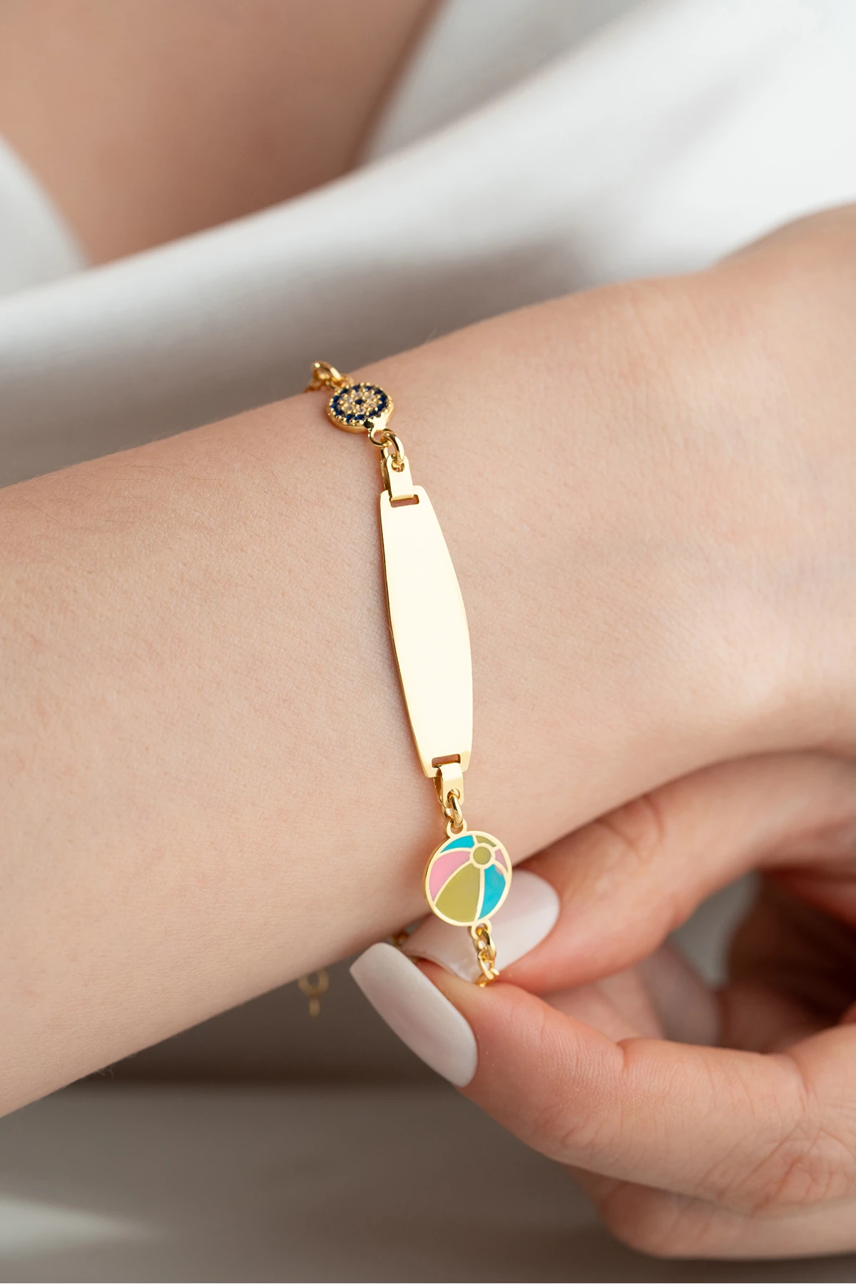 Gümüş Çocuk Bileklik