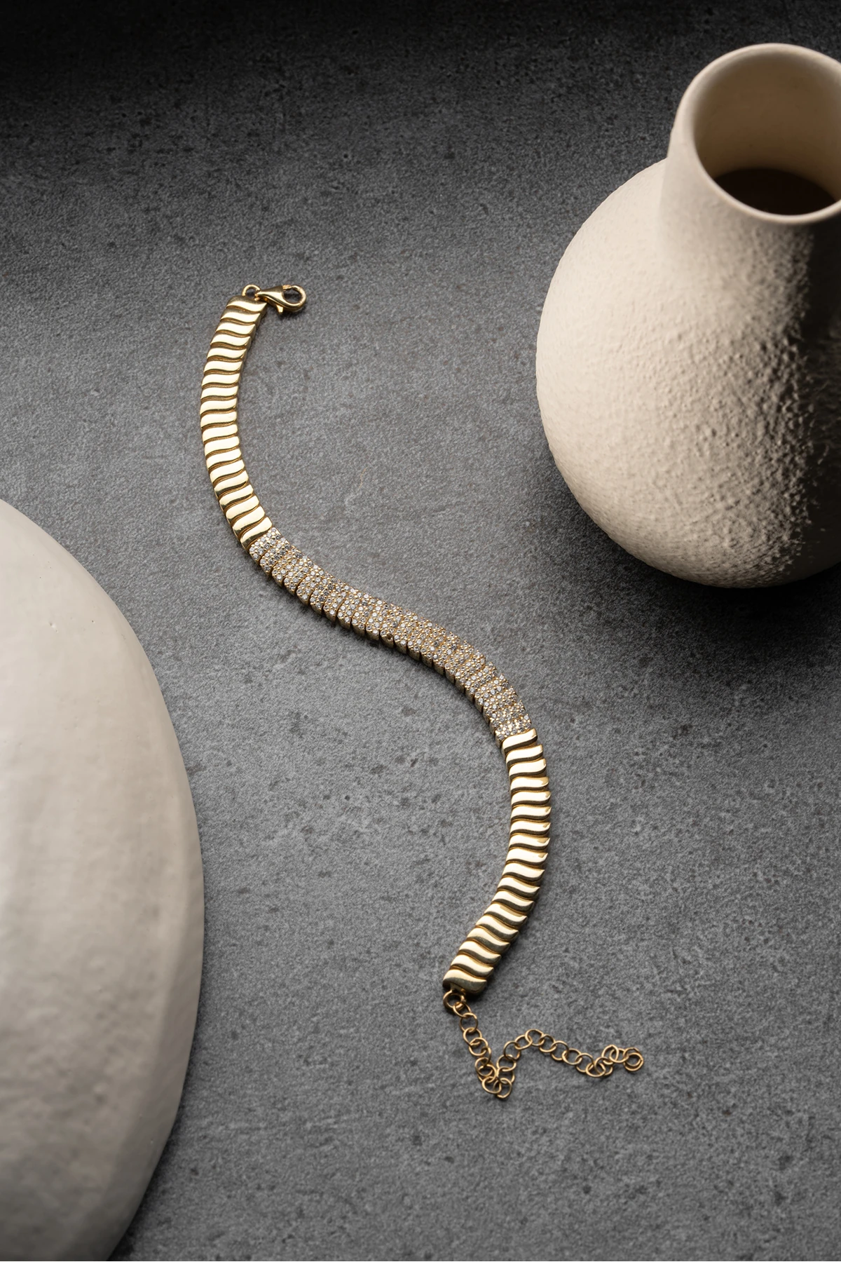 Gümüş Trend Model Bileklik