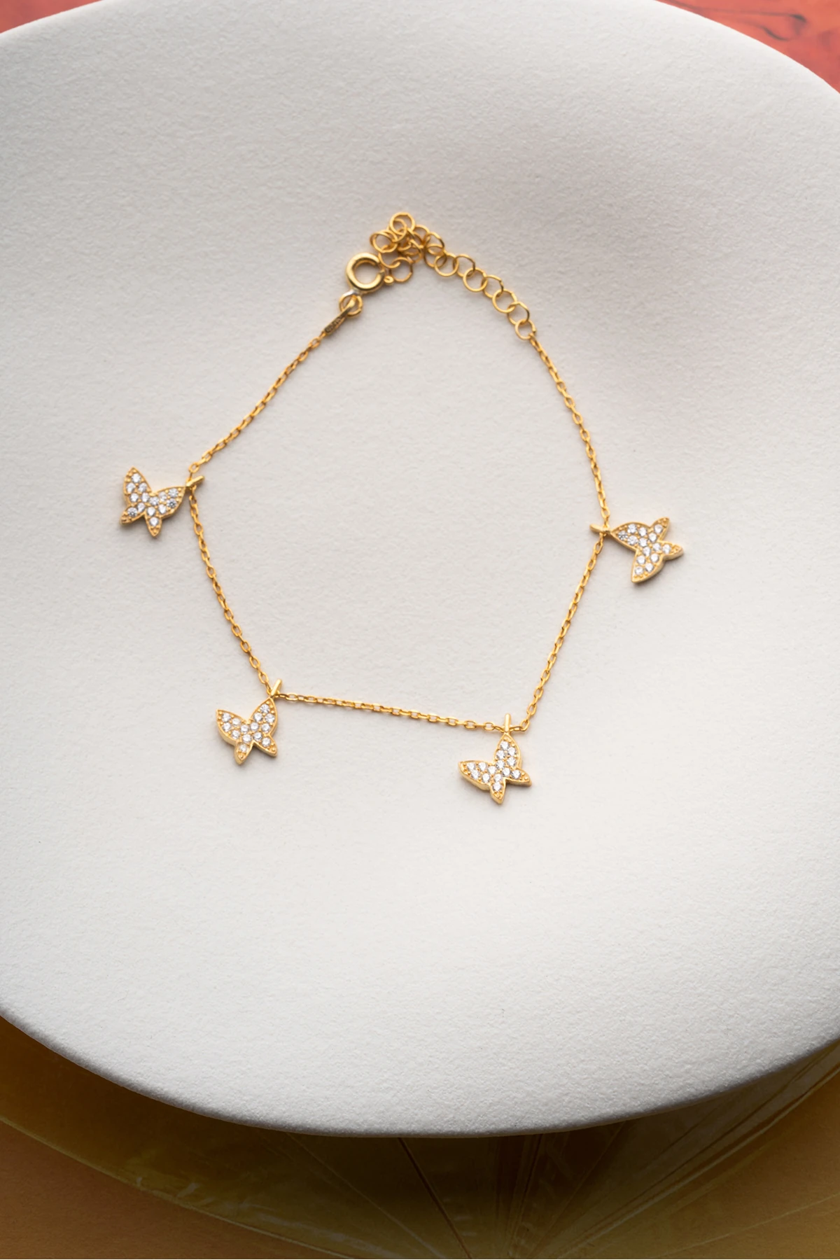 Gümüş Kelebek Bileklik