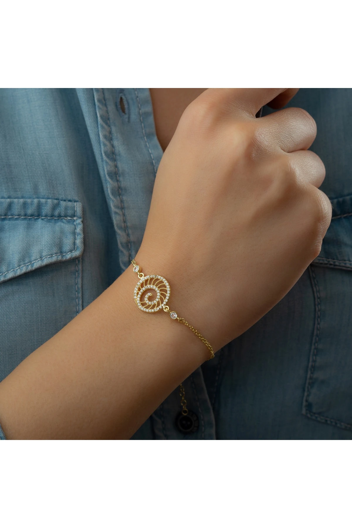 Gümüş Dönence Bileklik