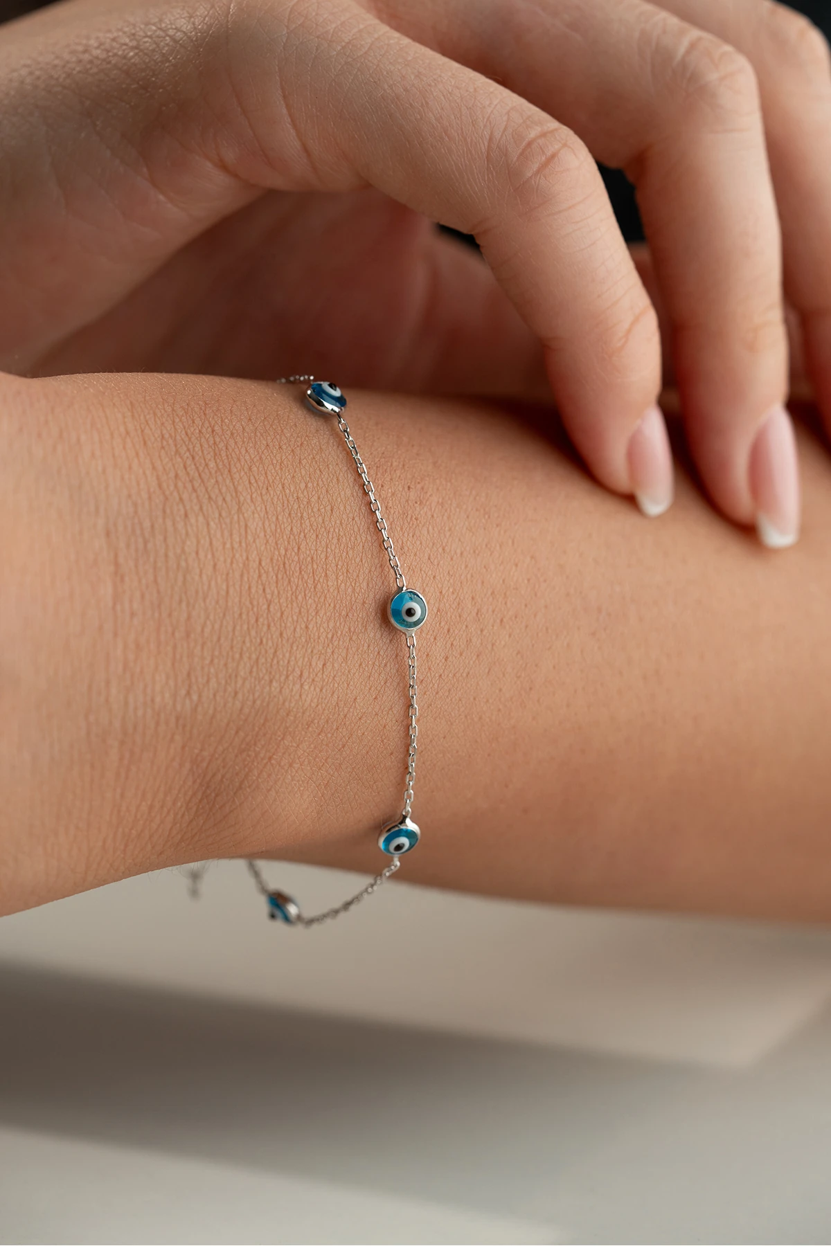 Gümüş Nazar Bileklik