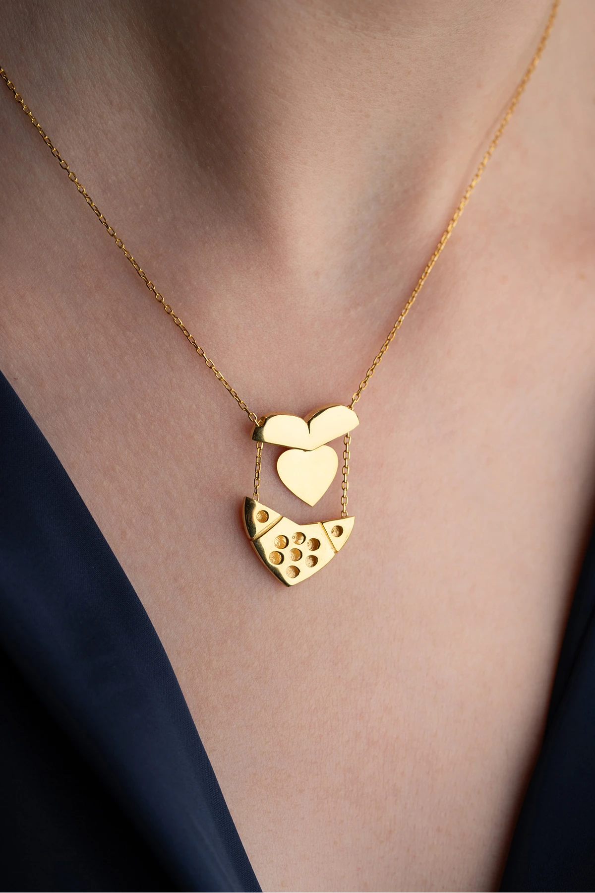 Gümüş İsim Yazılabilen Kalp Kolye