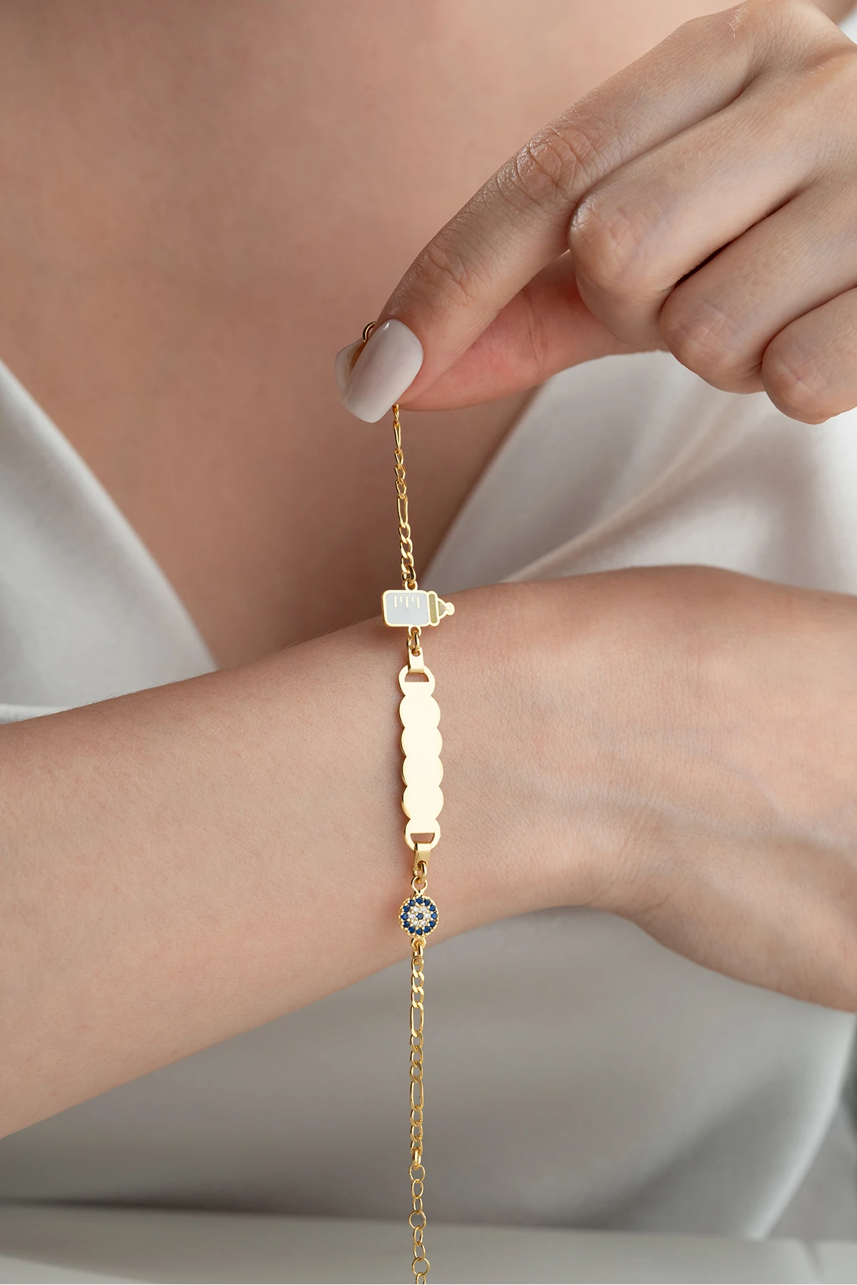 Gümüş Çocuk Bileklik