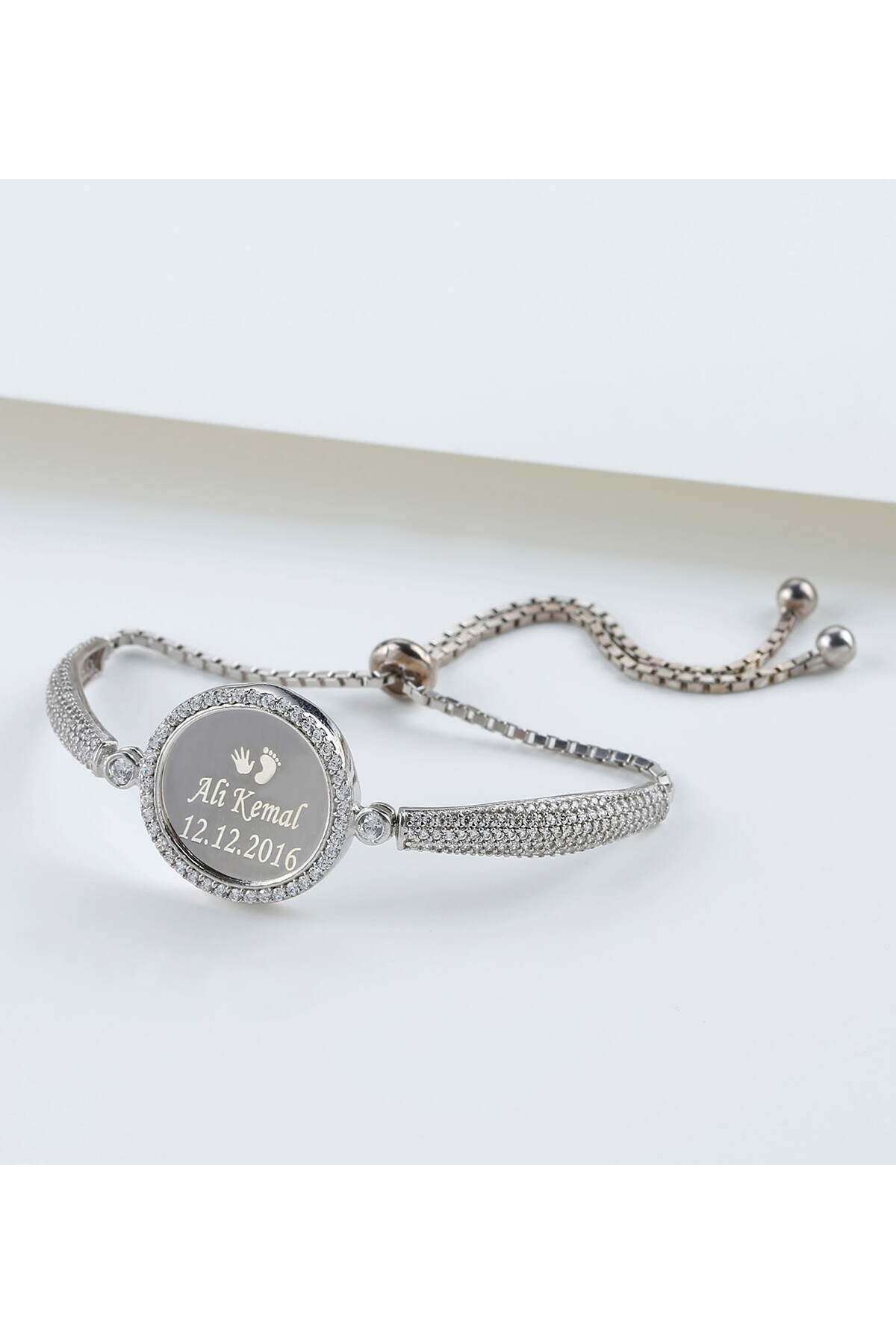 Gümüş Isimli Asansörlü Bileklik