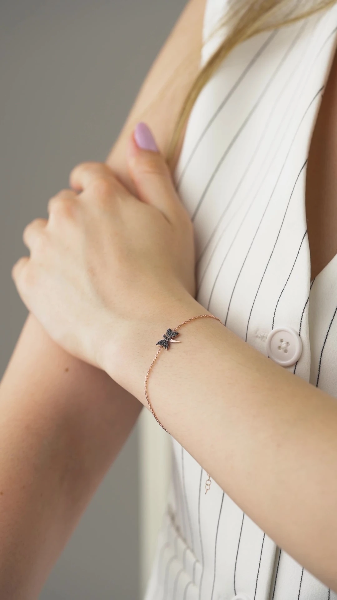 Gümüş Yusufçuk Bileklik