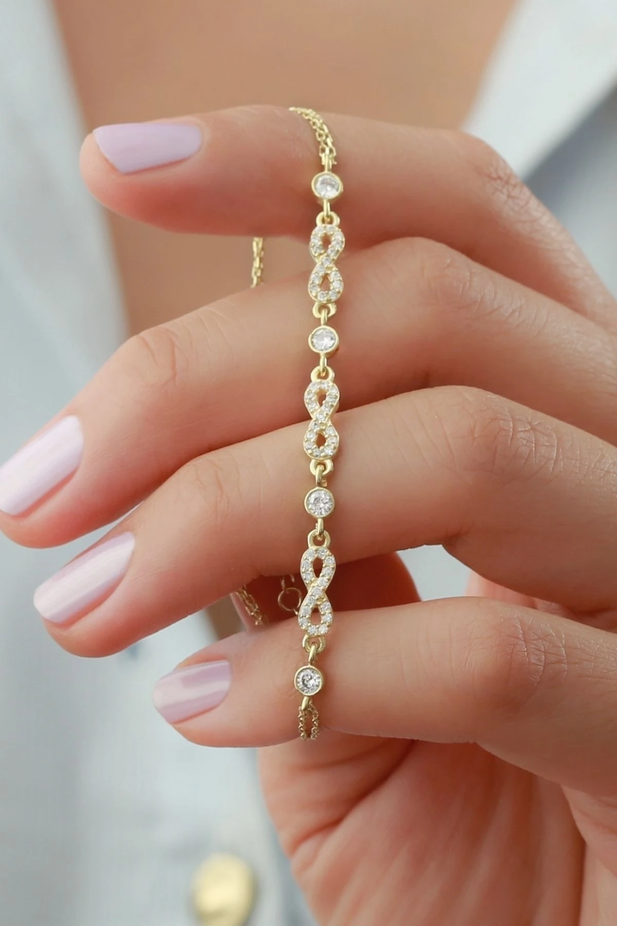 Gümüş Trend Bileklik