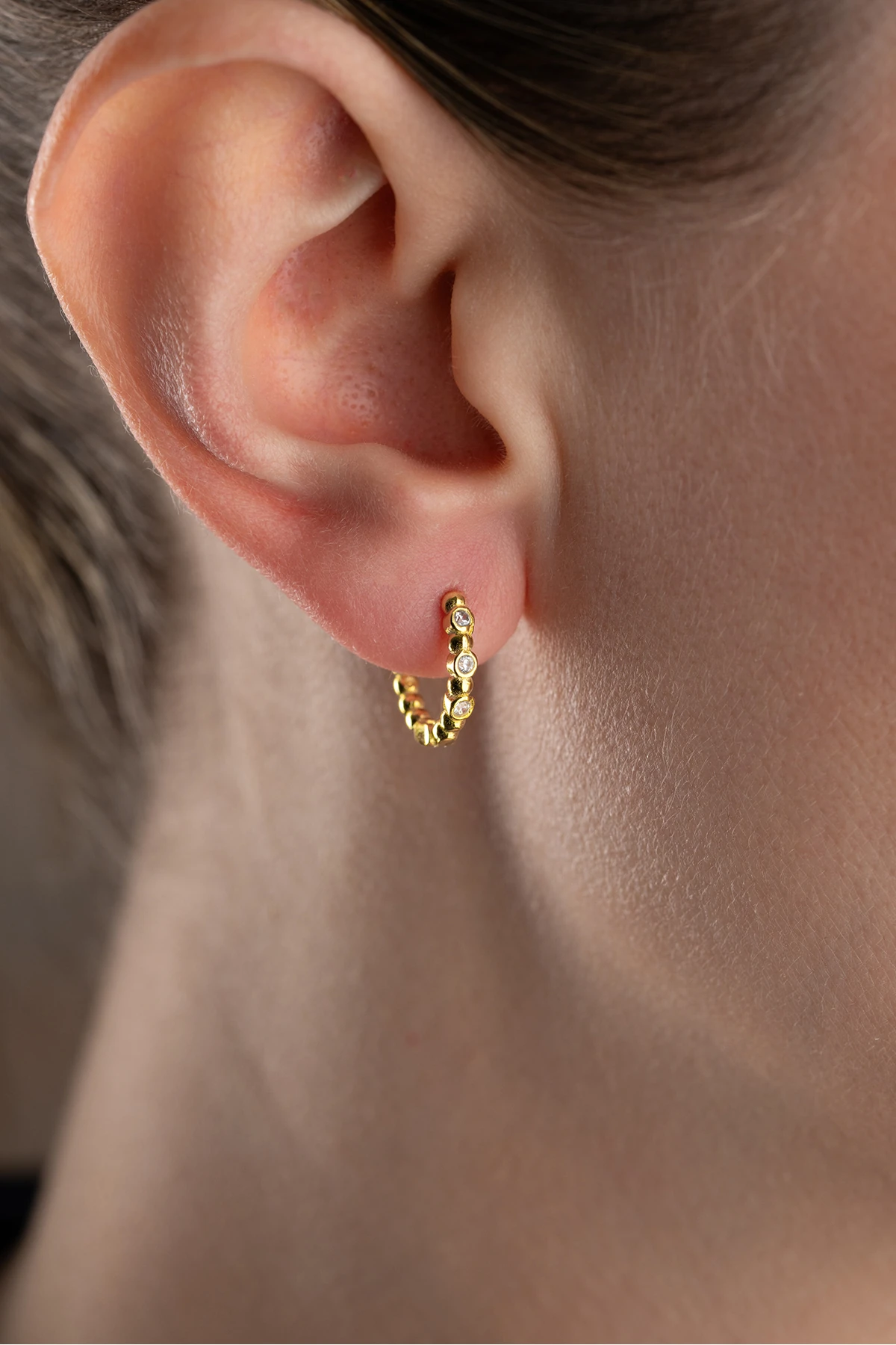 Gümüş Model Küpe