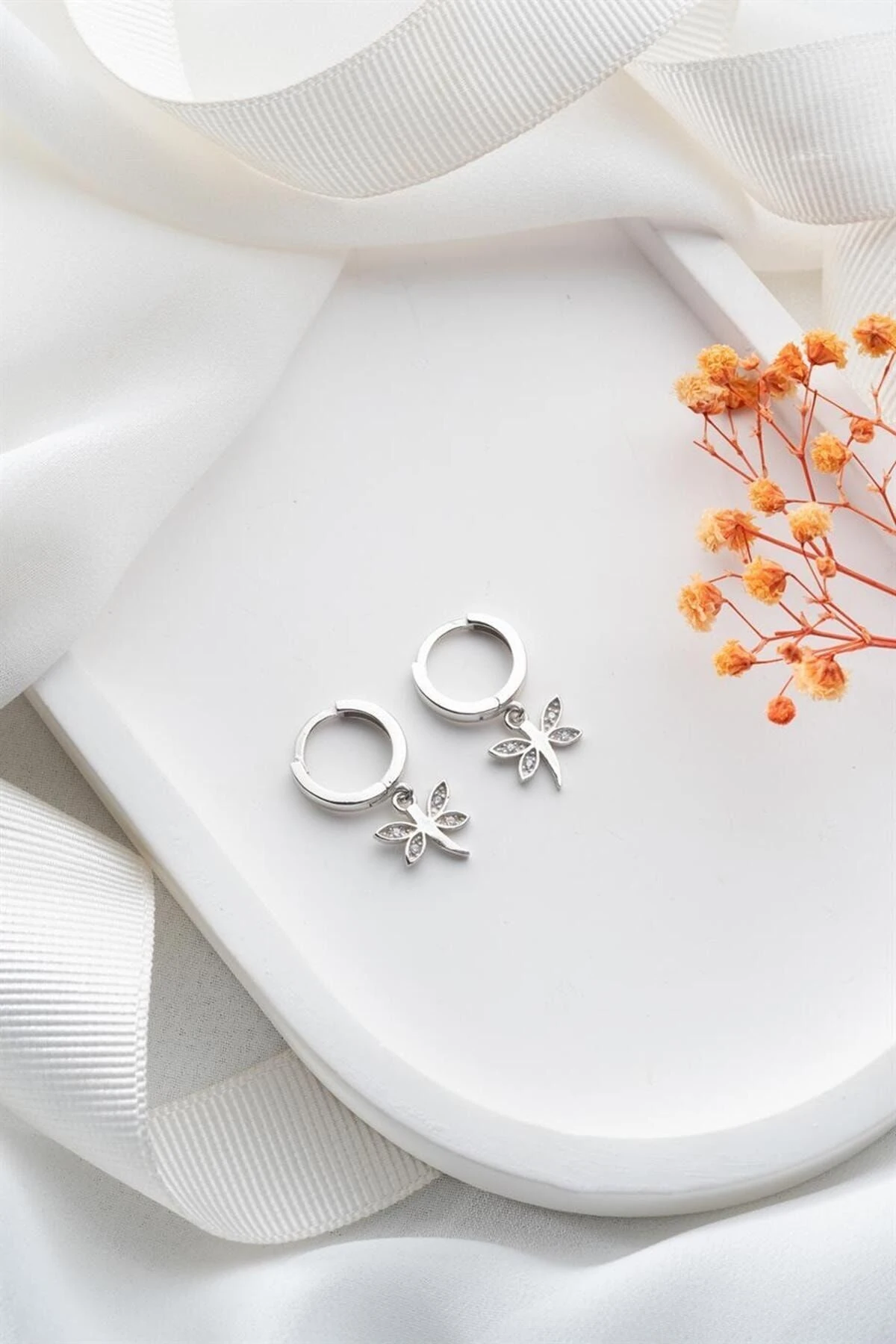 Yusufçuk Gümüş Küpe