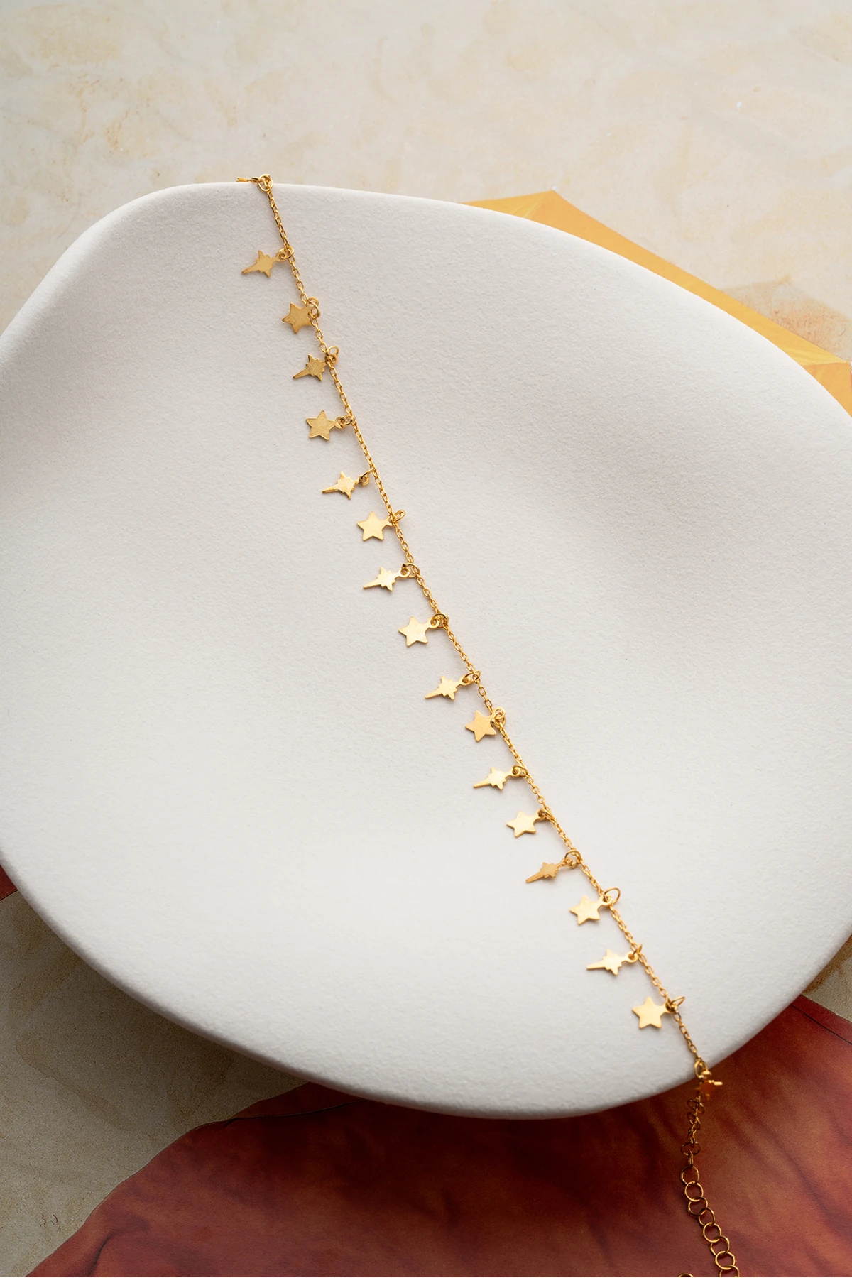 Gümüş Yıldızlı Halhal