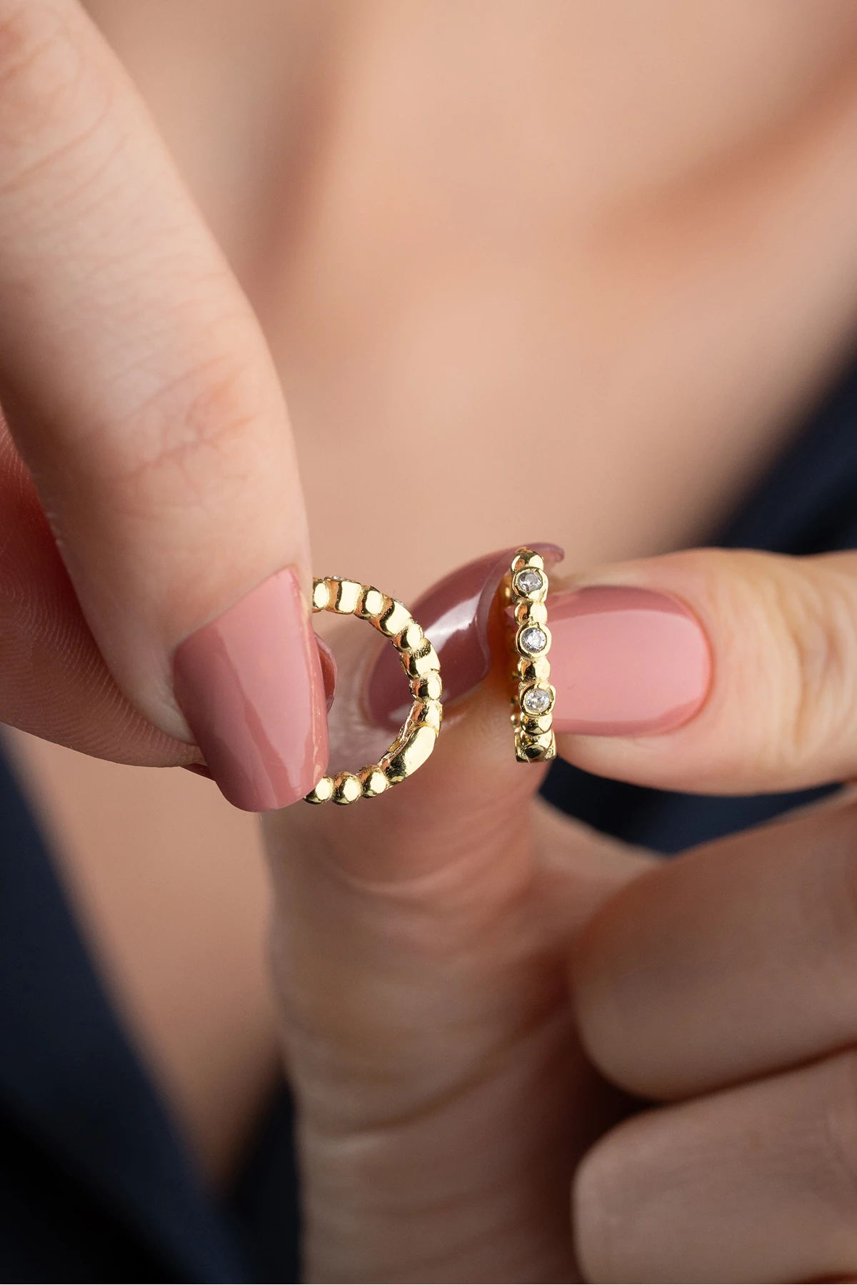 Gümüş Model Küpe