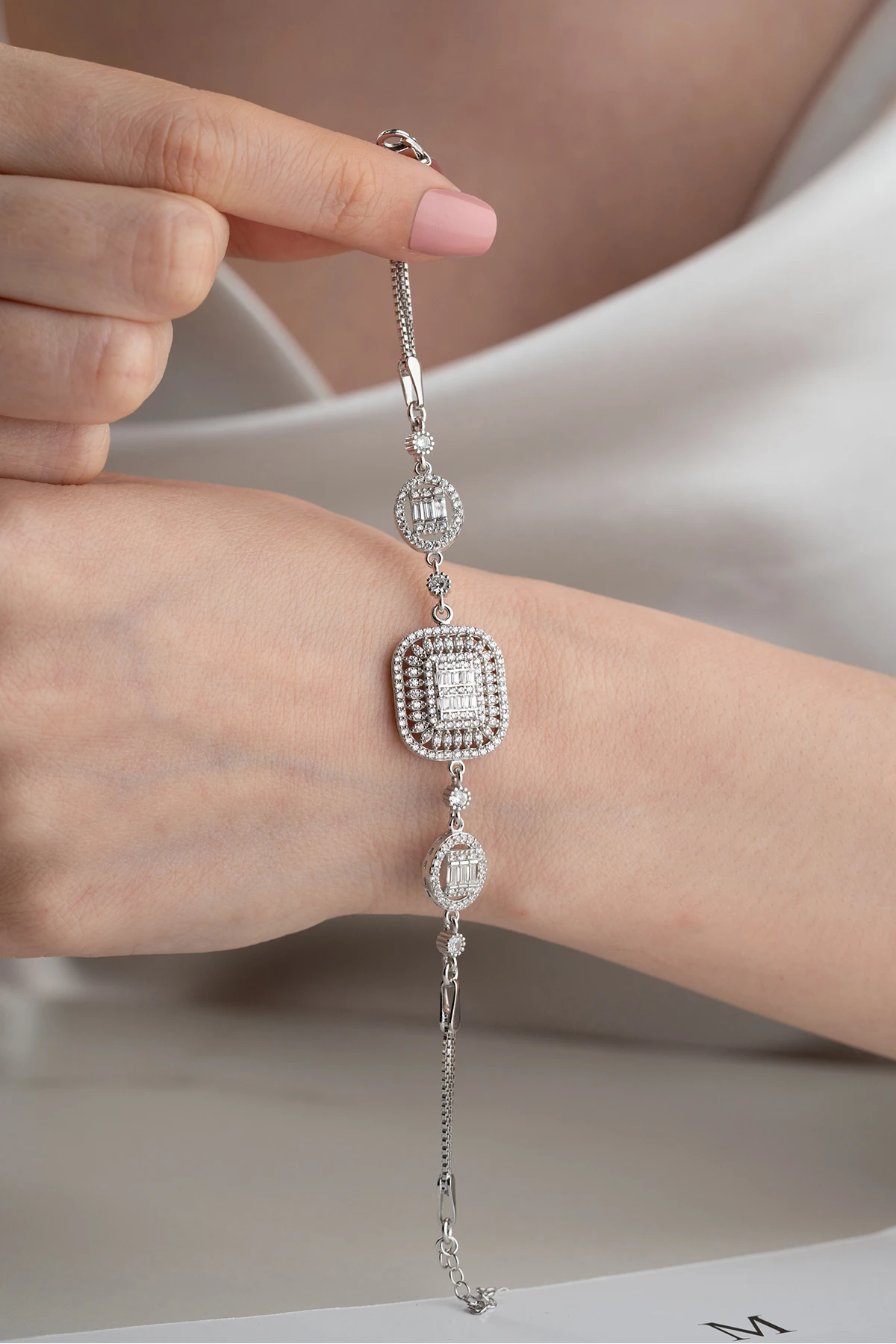 Gümüş Baget Bileklik