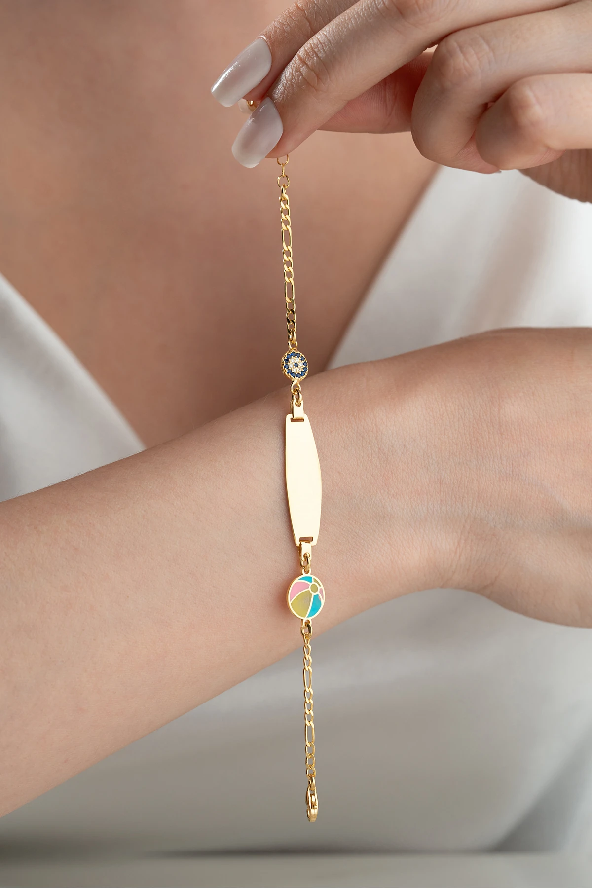 Gümüş Çocuk Bileklik