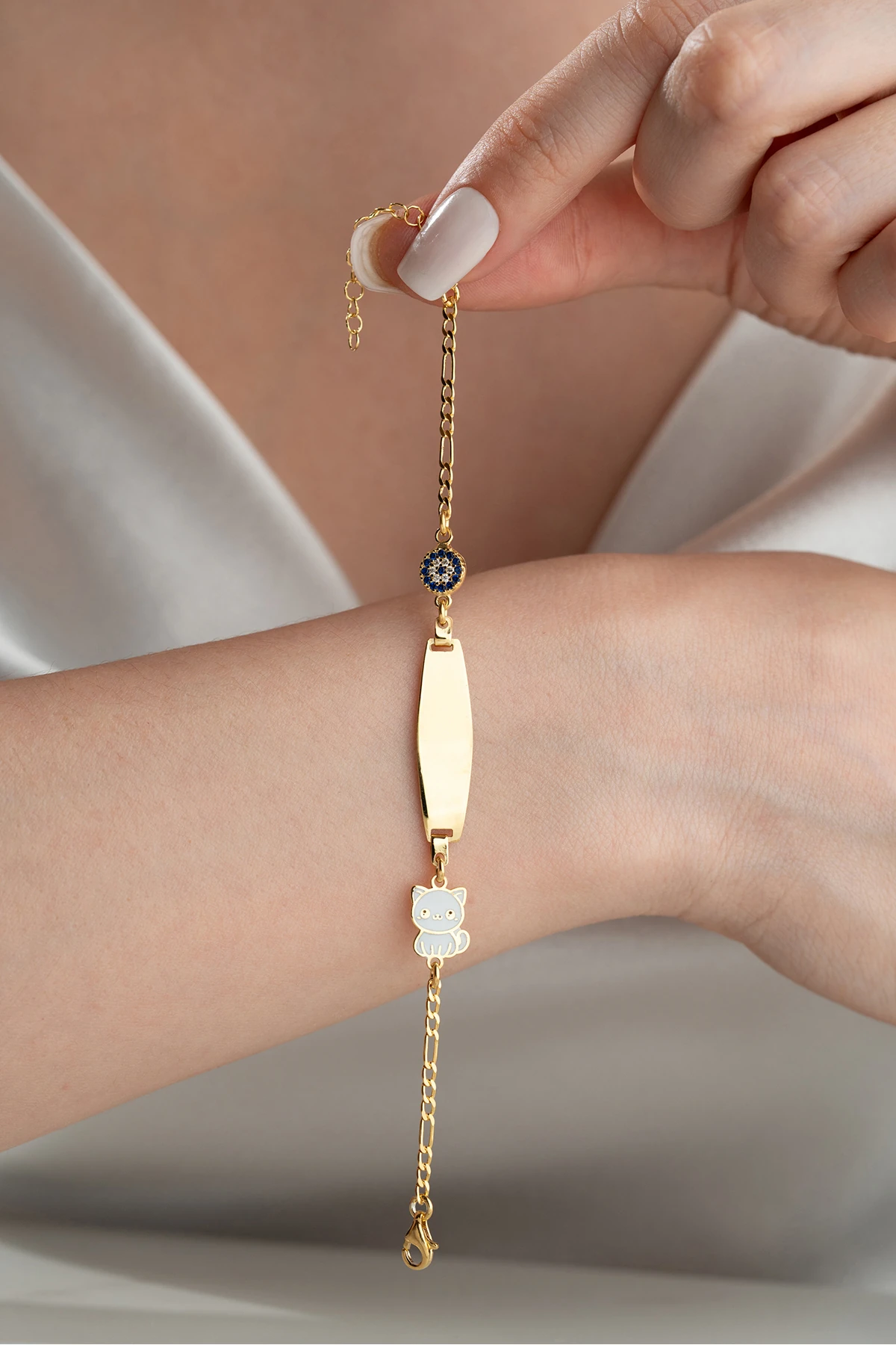 Gümüş Çocuk Bileklik