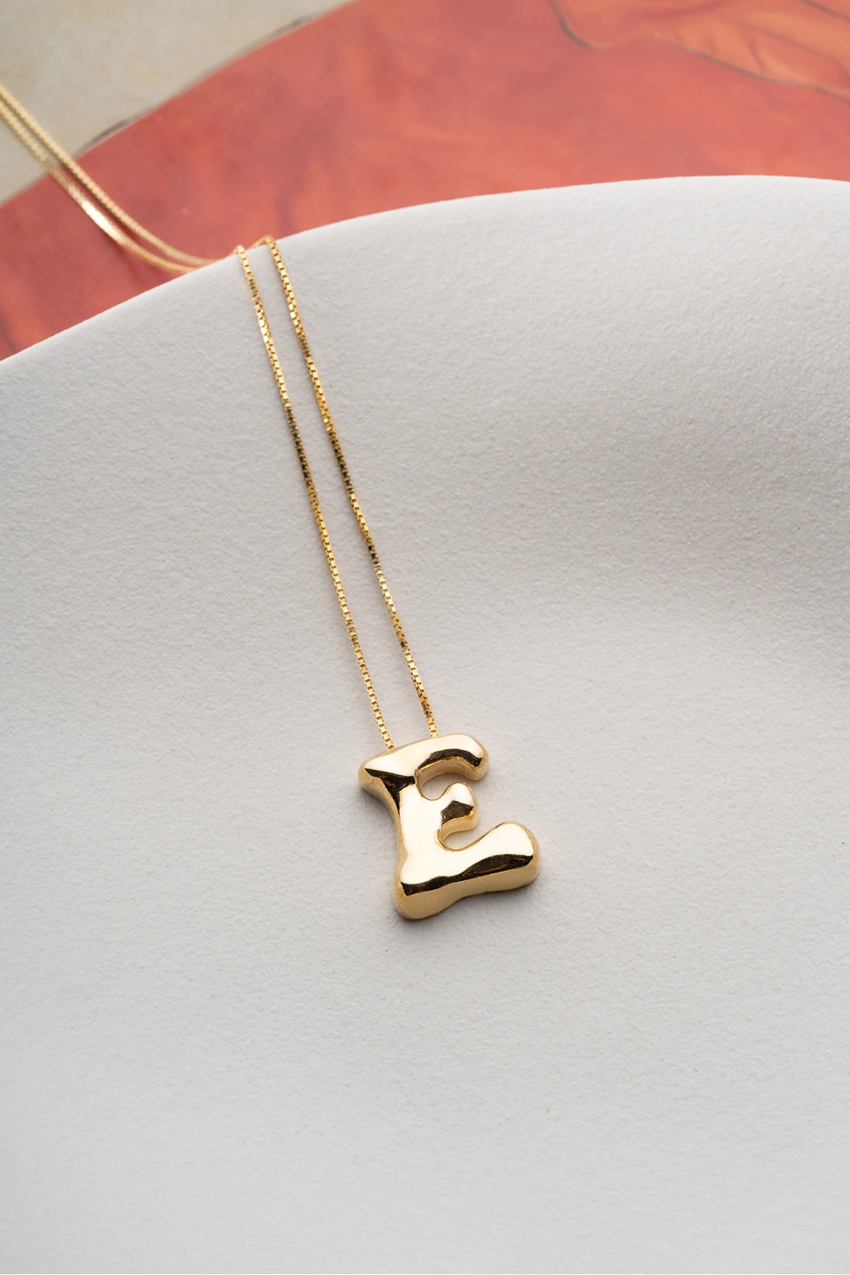 Gümüş Kişiye Özel Balon Harf Kolye