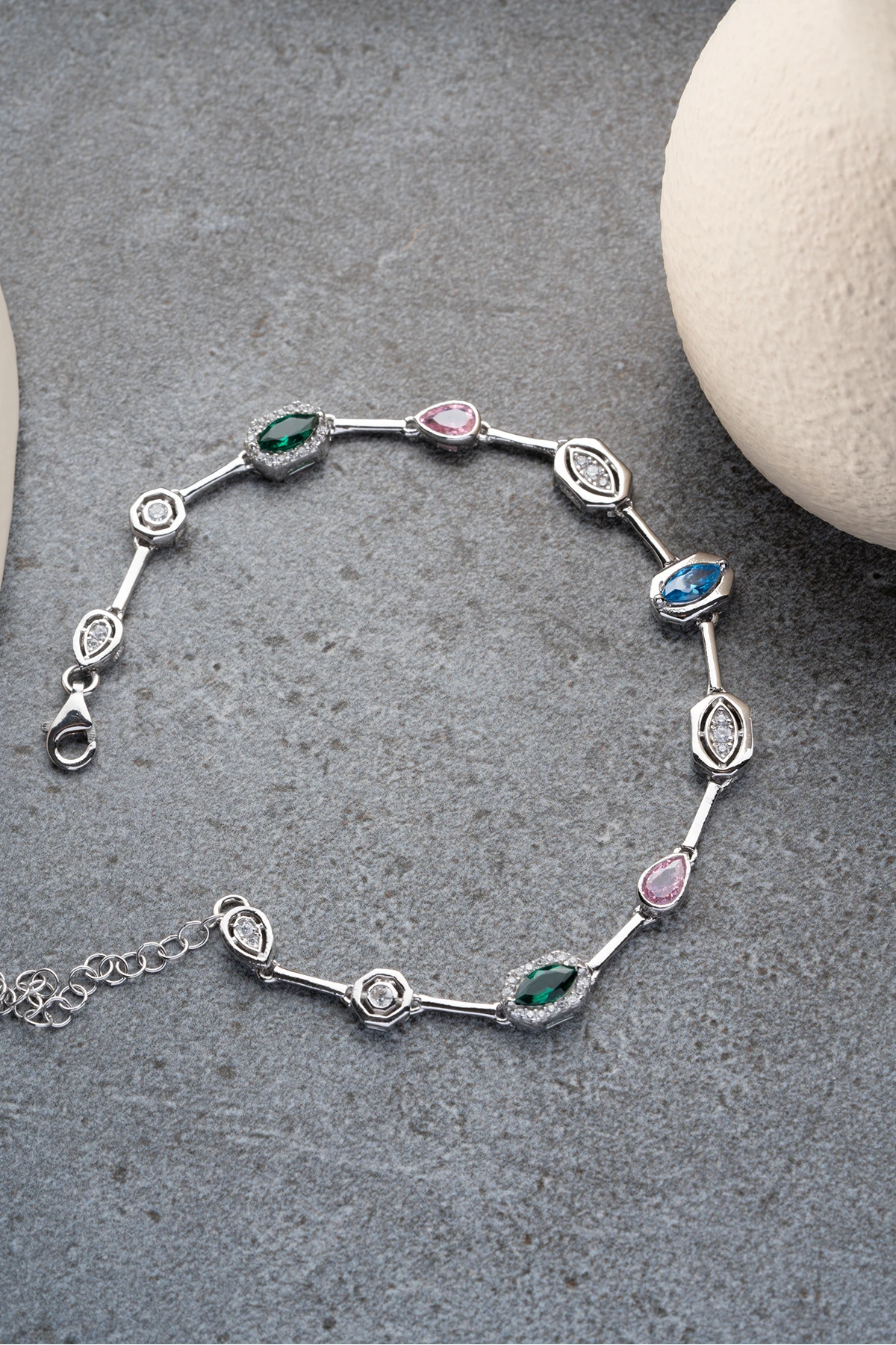 Gümüş Çağla Model Bileklik