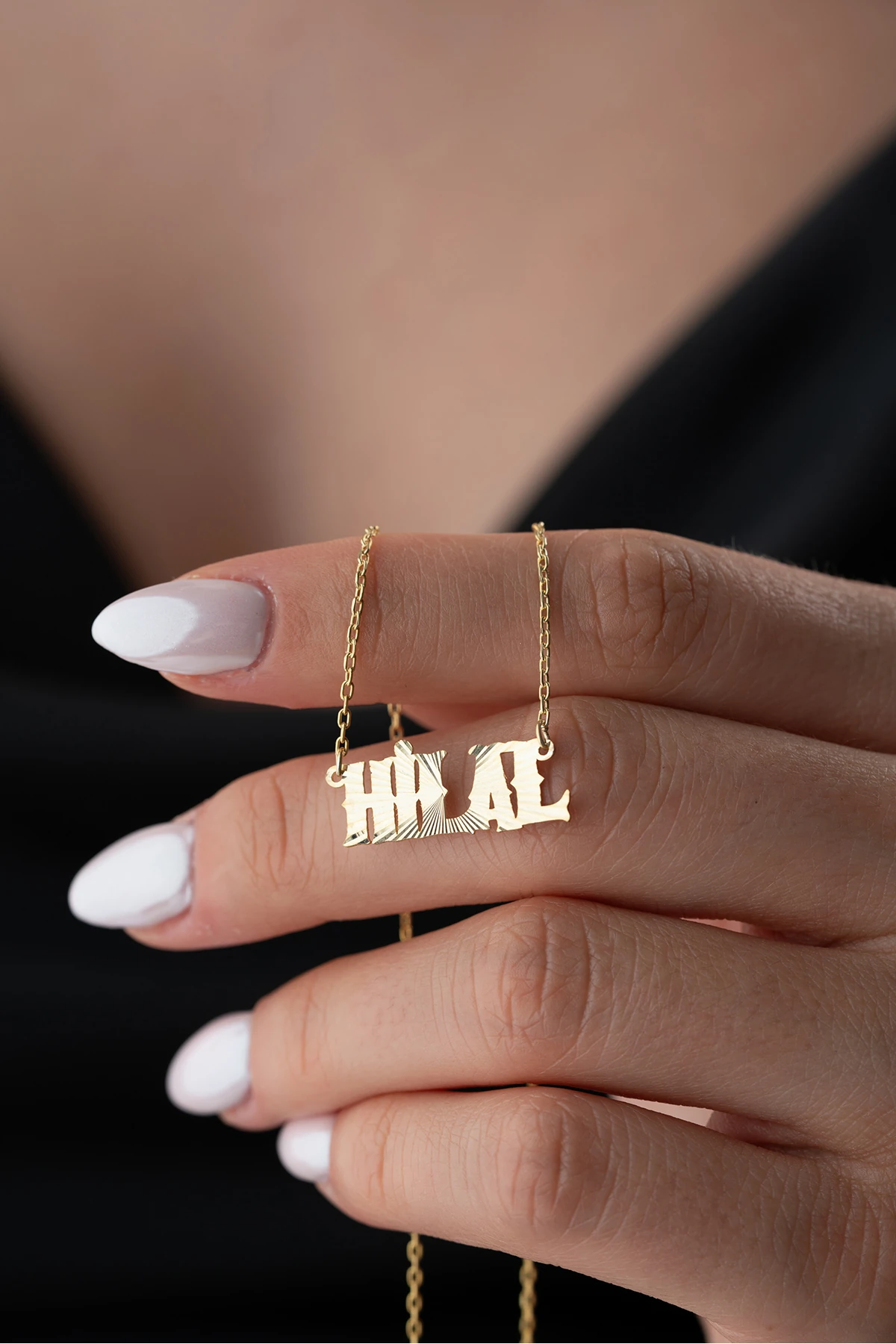 Gümüş Kişiye Özel İsimli Kolye