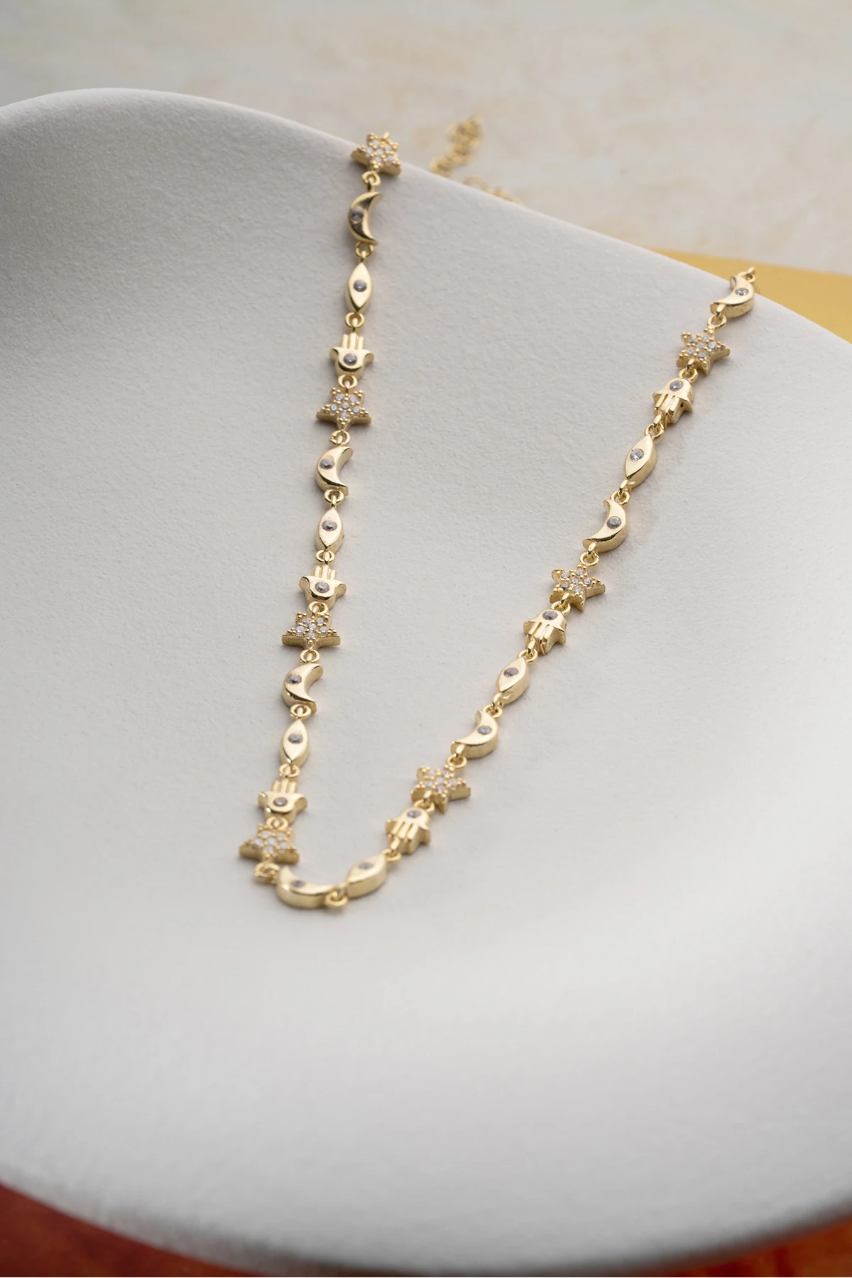 Gümüş Gold Bereket Kolye