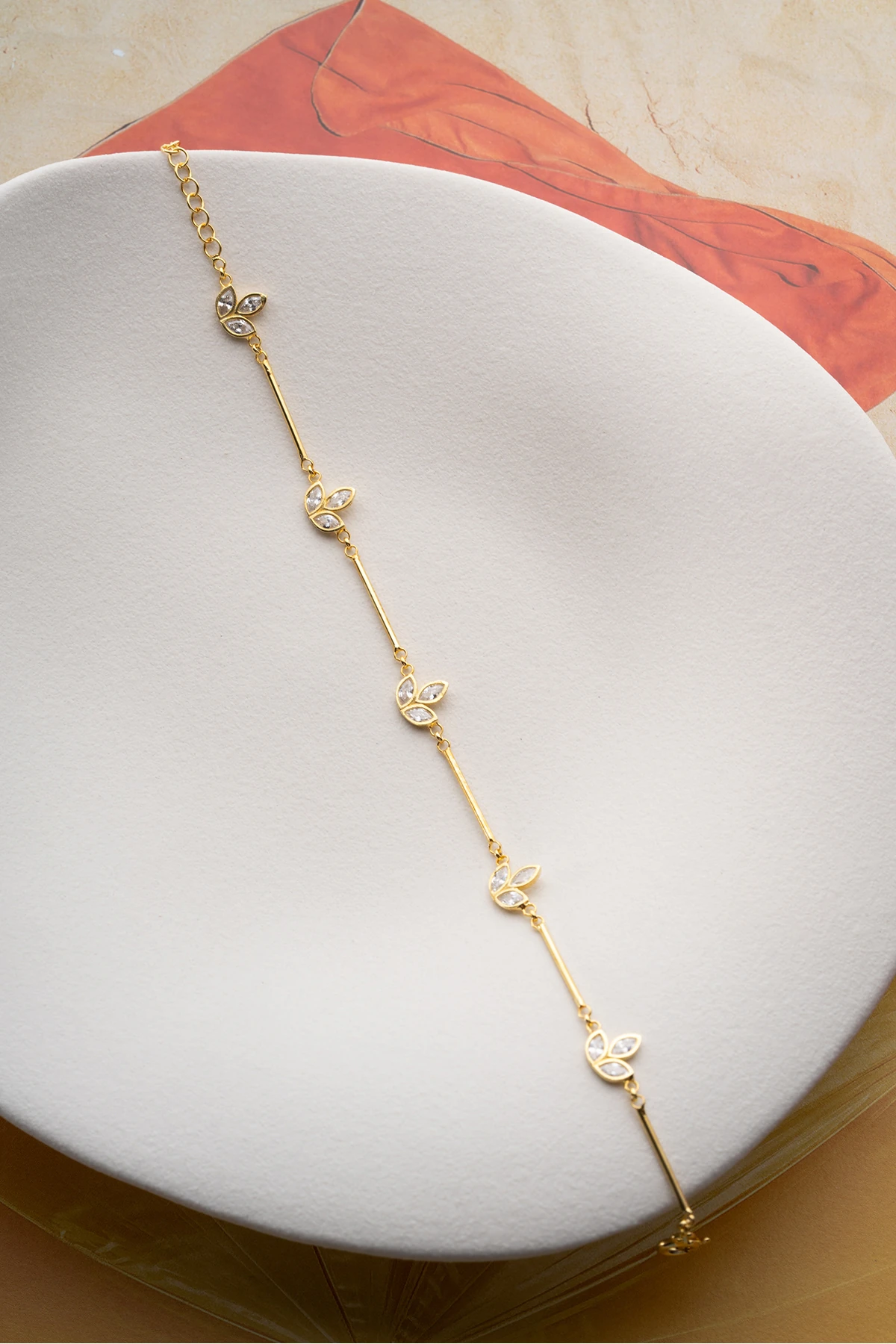 Gümüş Lotus Bileklik