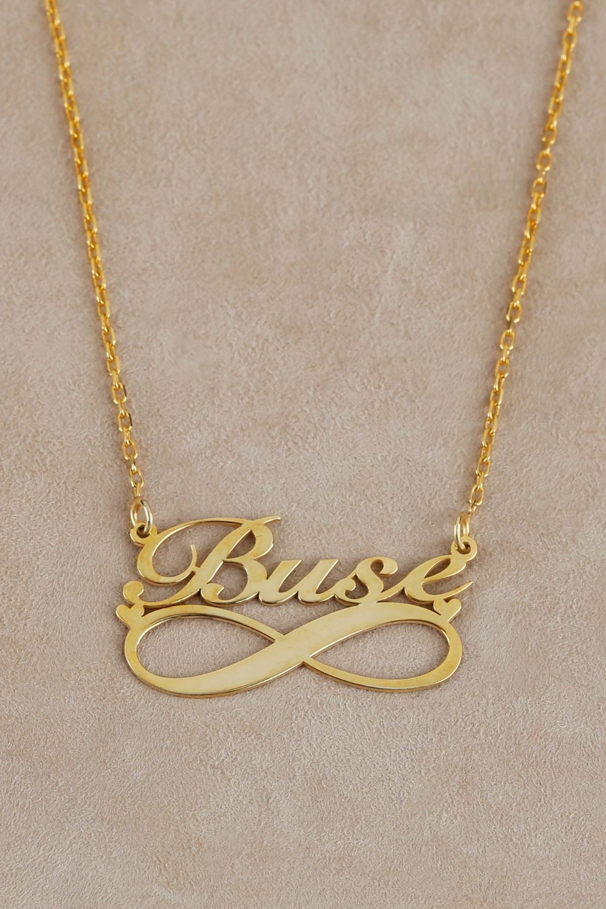 Gümüş Isimli Sonsuzluk Kolye