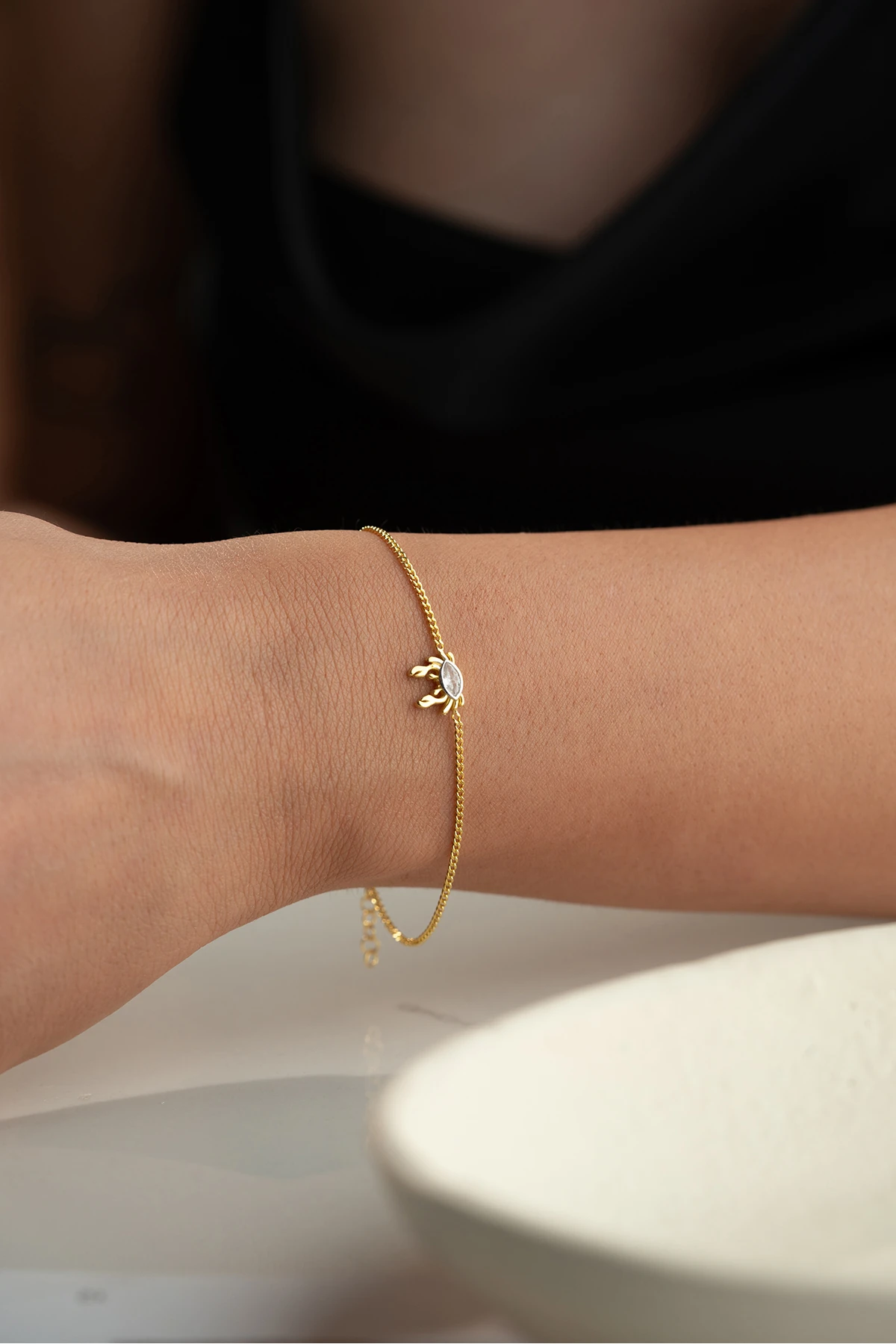 Gümüş Yengeç Bileklik