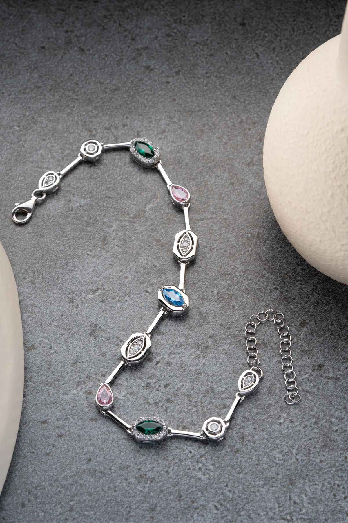 Gümüş Çağla Model Bileklik