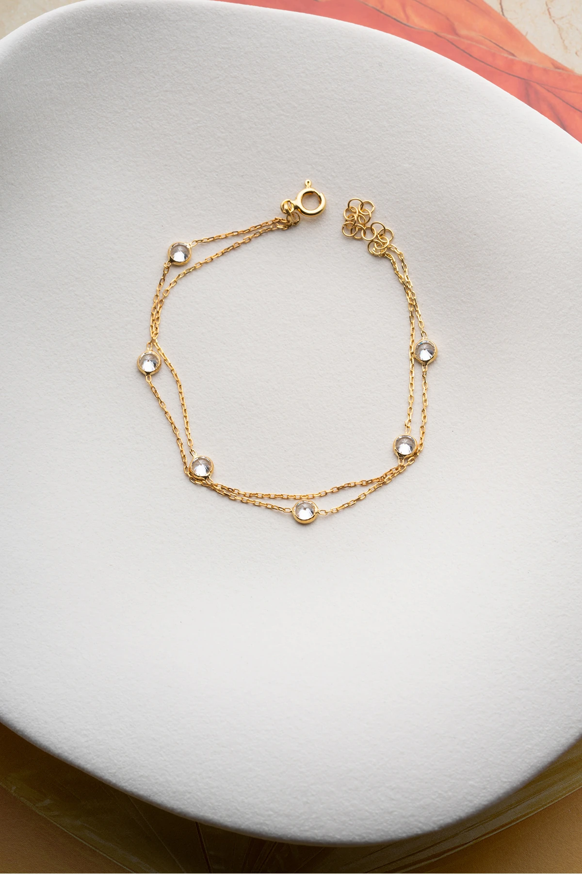 Gümüş Taşlı Bileklik