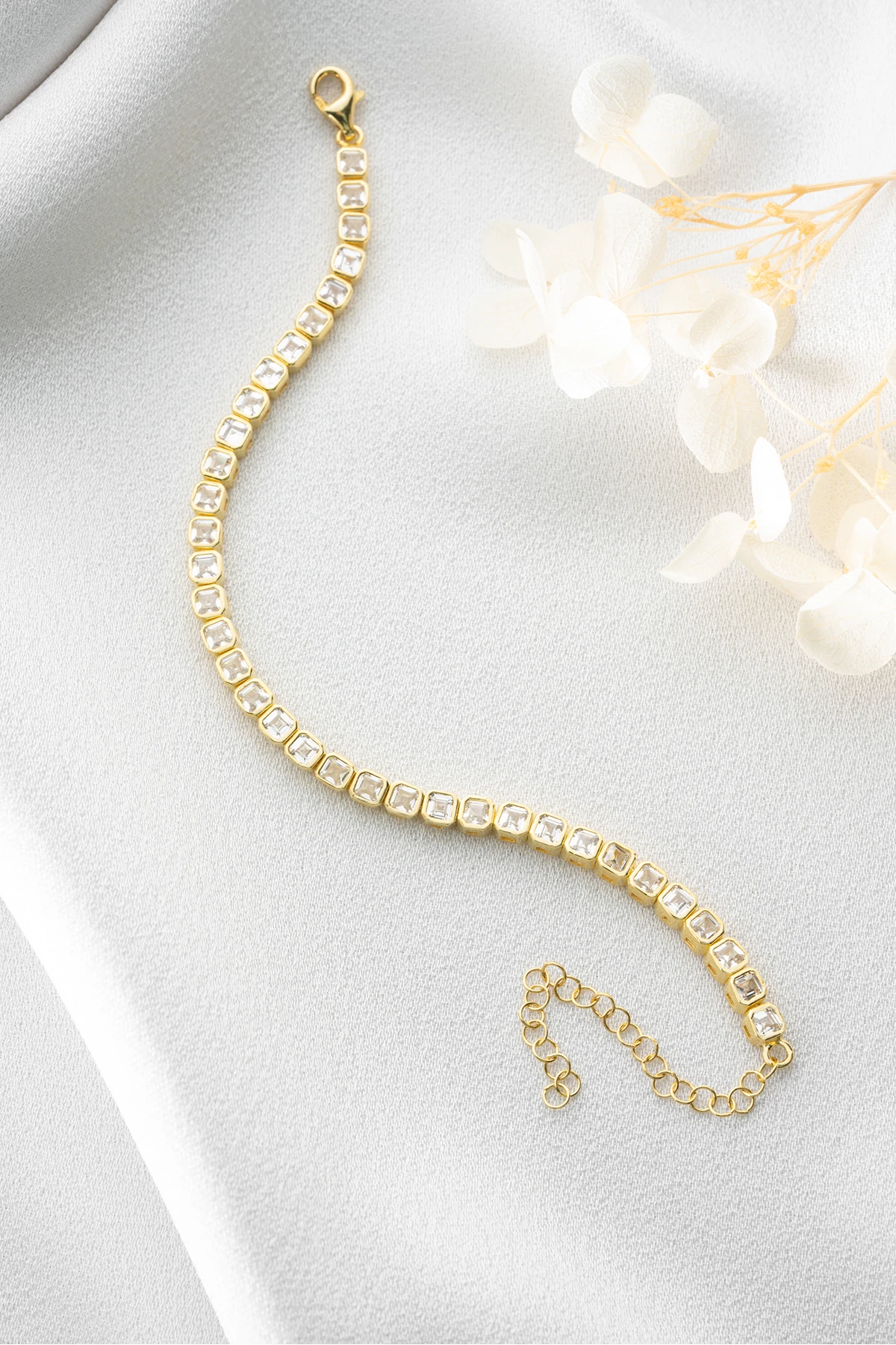 Gümüş Tamtur Sırataşlı Bileklik