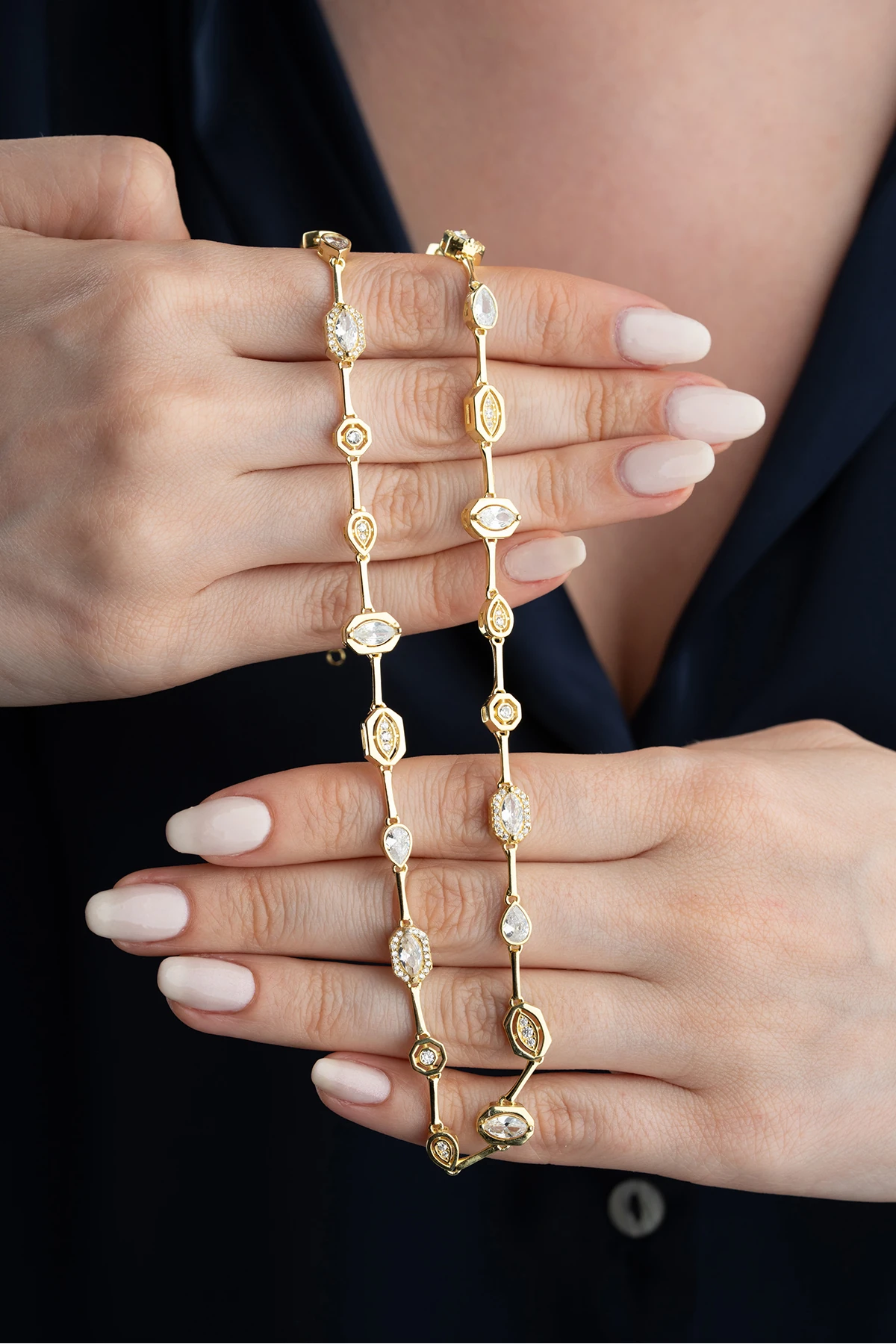 Gümüş Trend Model Kolye