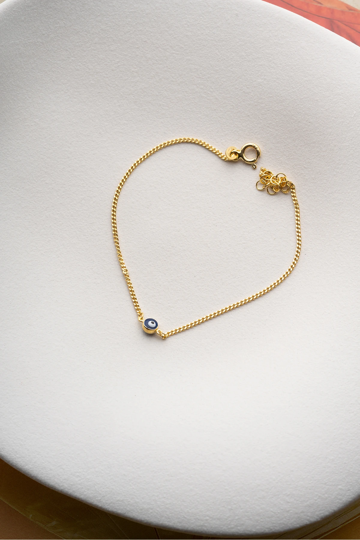 Gümüş Nazar Göz Taşlı Bileklik