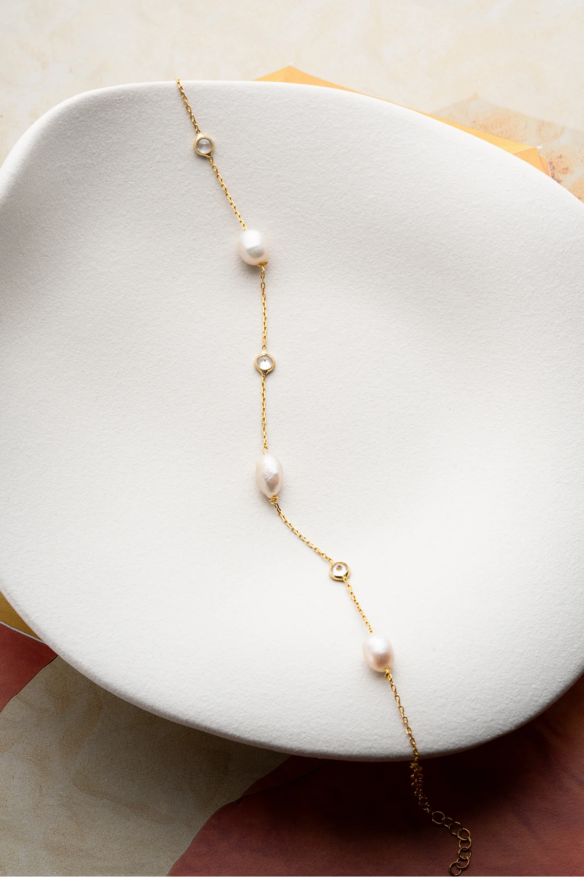 Gümüş İnci Model Halhal