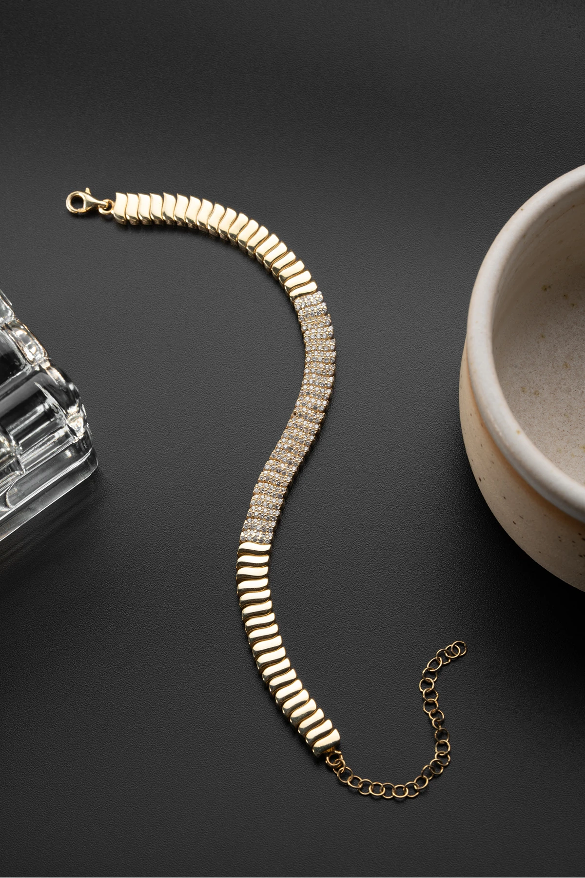 Gümüş Trend Model Bileklik