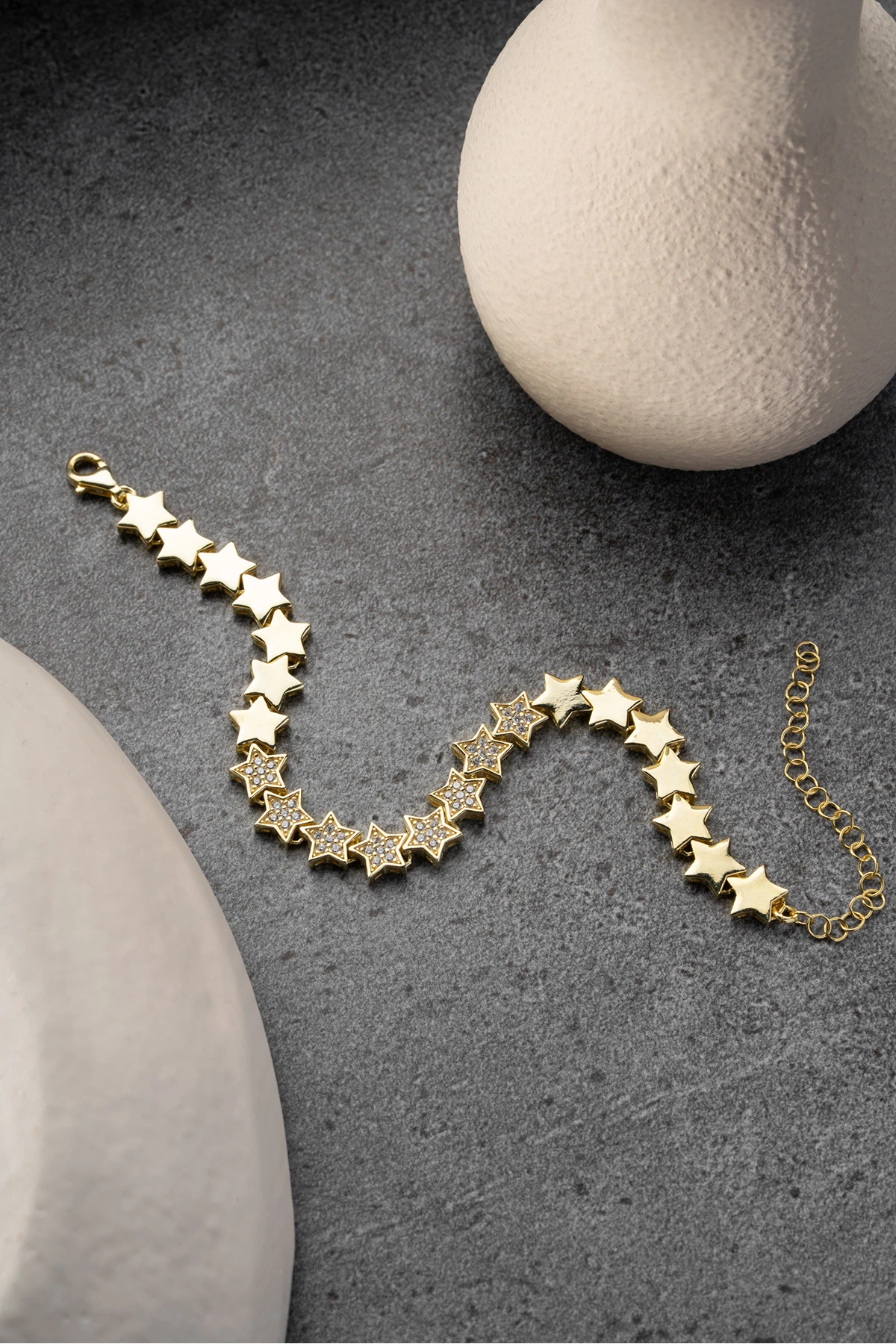 Gümüş Yıldız Model Bileklik