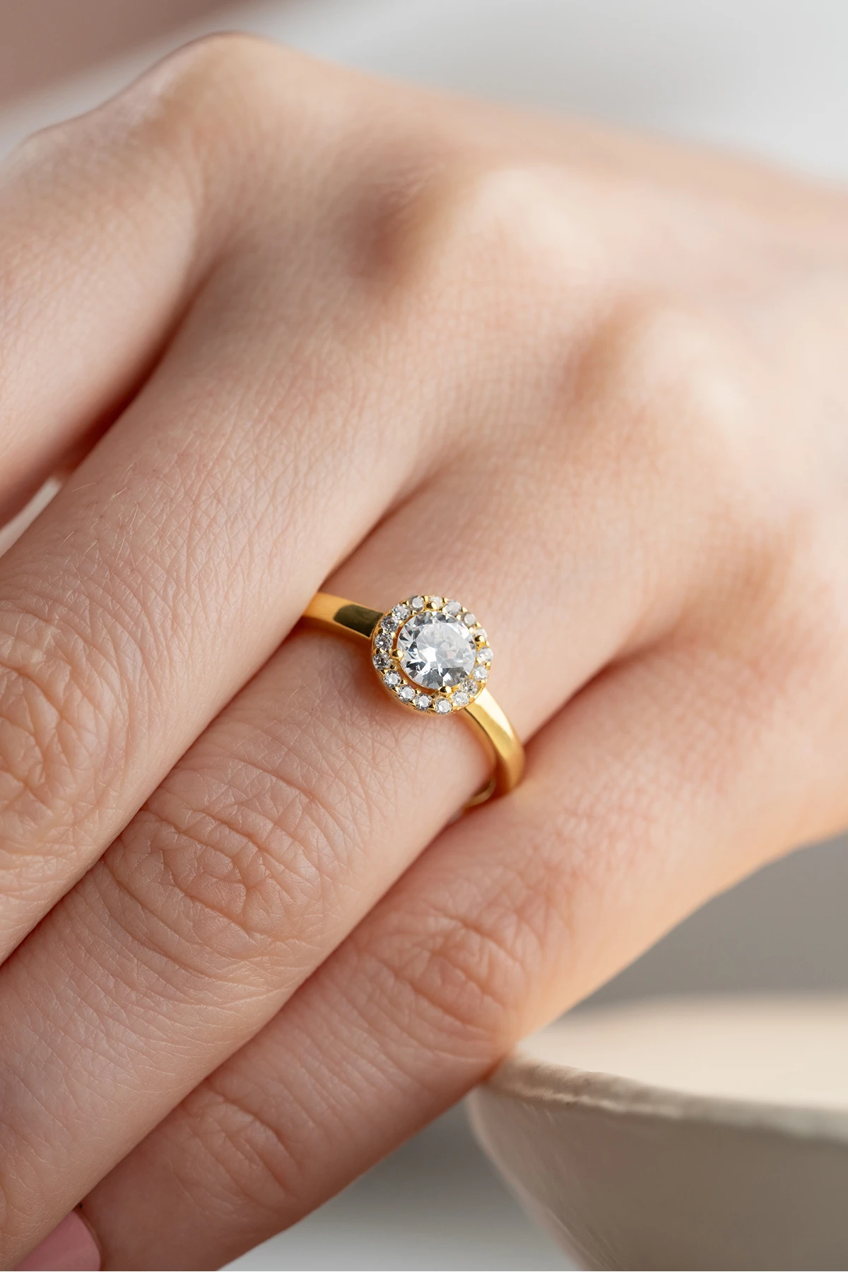 Gümüş Pırlanta Model Yüzük